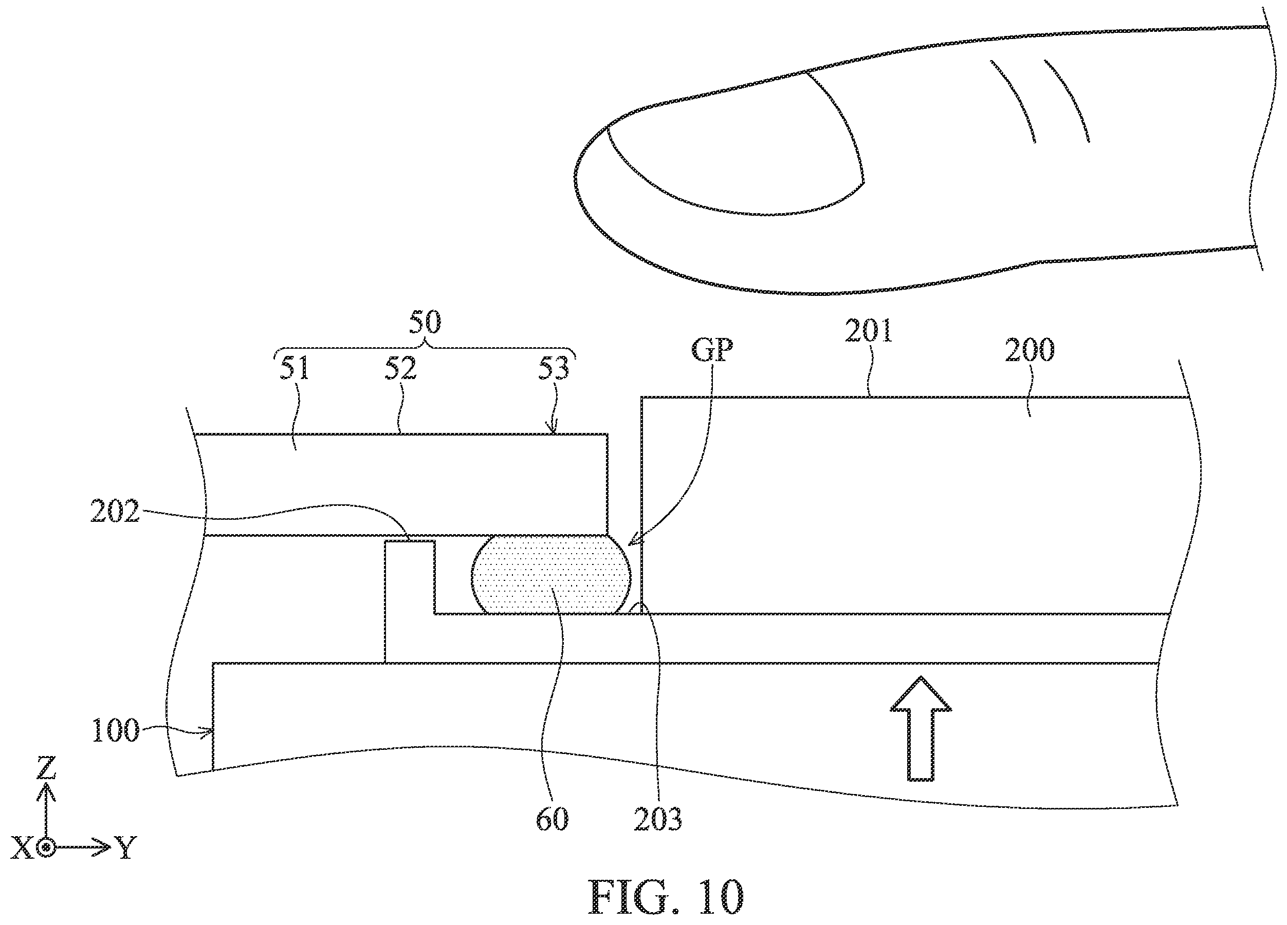 Patent US12112616 Figure 10 – Haptic feedback system