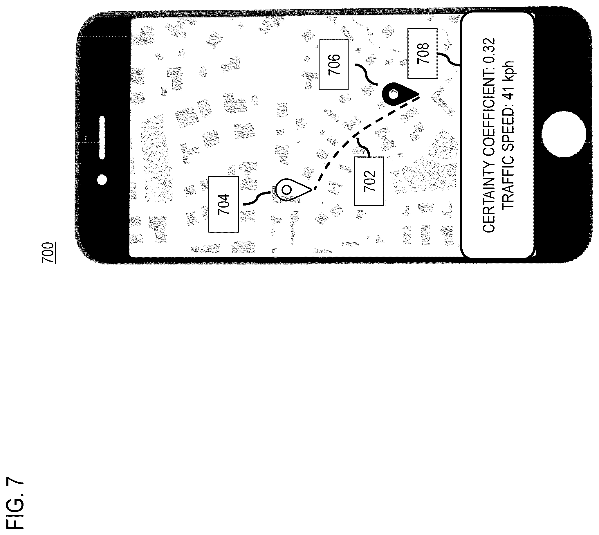 Patent US12112621 Figure 7 – Method and apparatus for traffic report certainty estimation