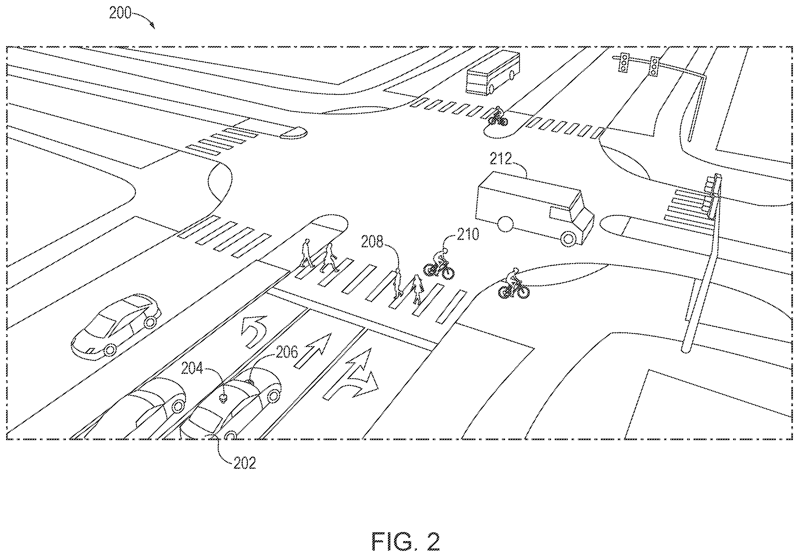 Patent US12112622 Figure 2 – Systems and methods for heterogeneous multi-agent multi-modal trajectory prediction with evolving interaction graphs