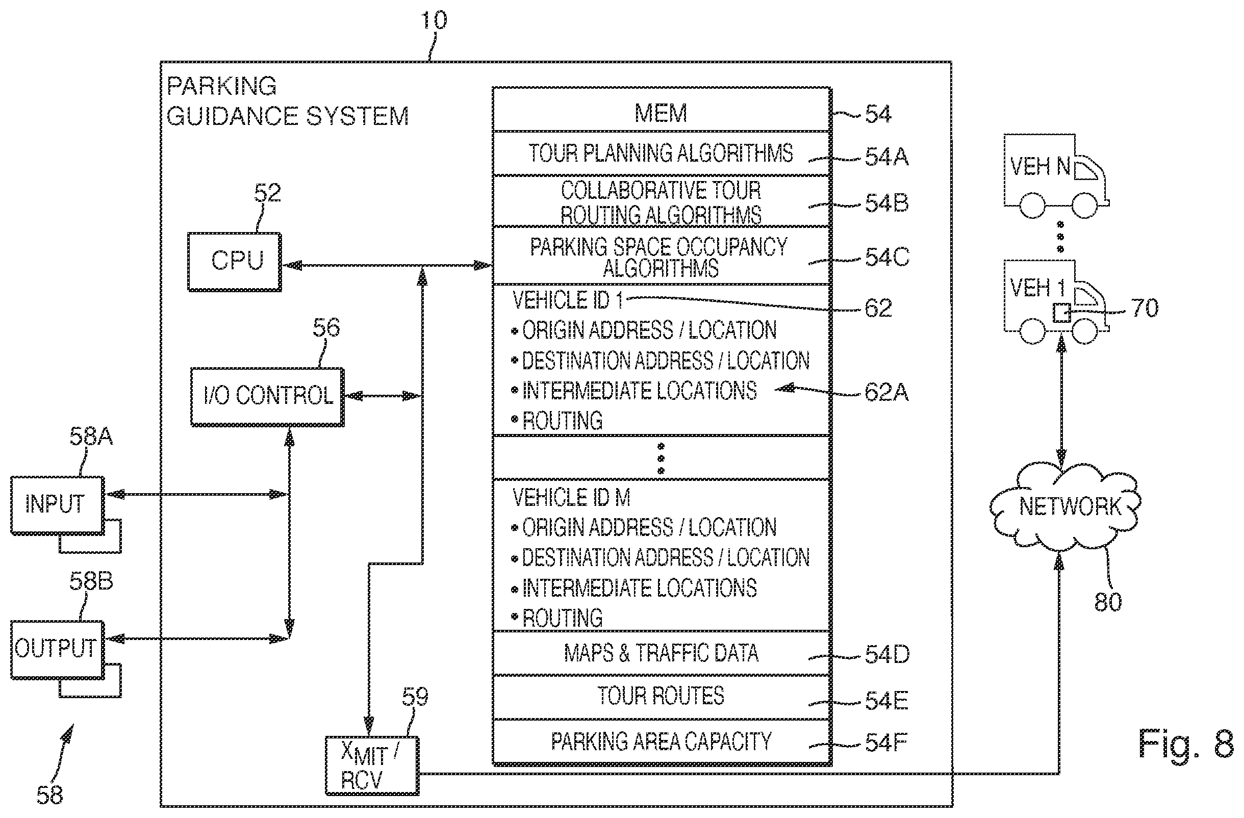 Patent US12112631 Figure 9 – Method and parking guidance system for assigning a parking space for a vehicle and for navigating the vehicle to the parking space