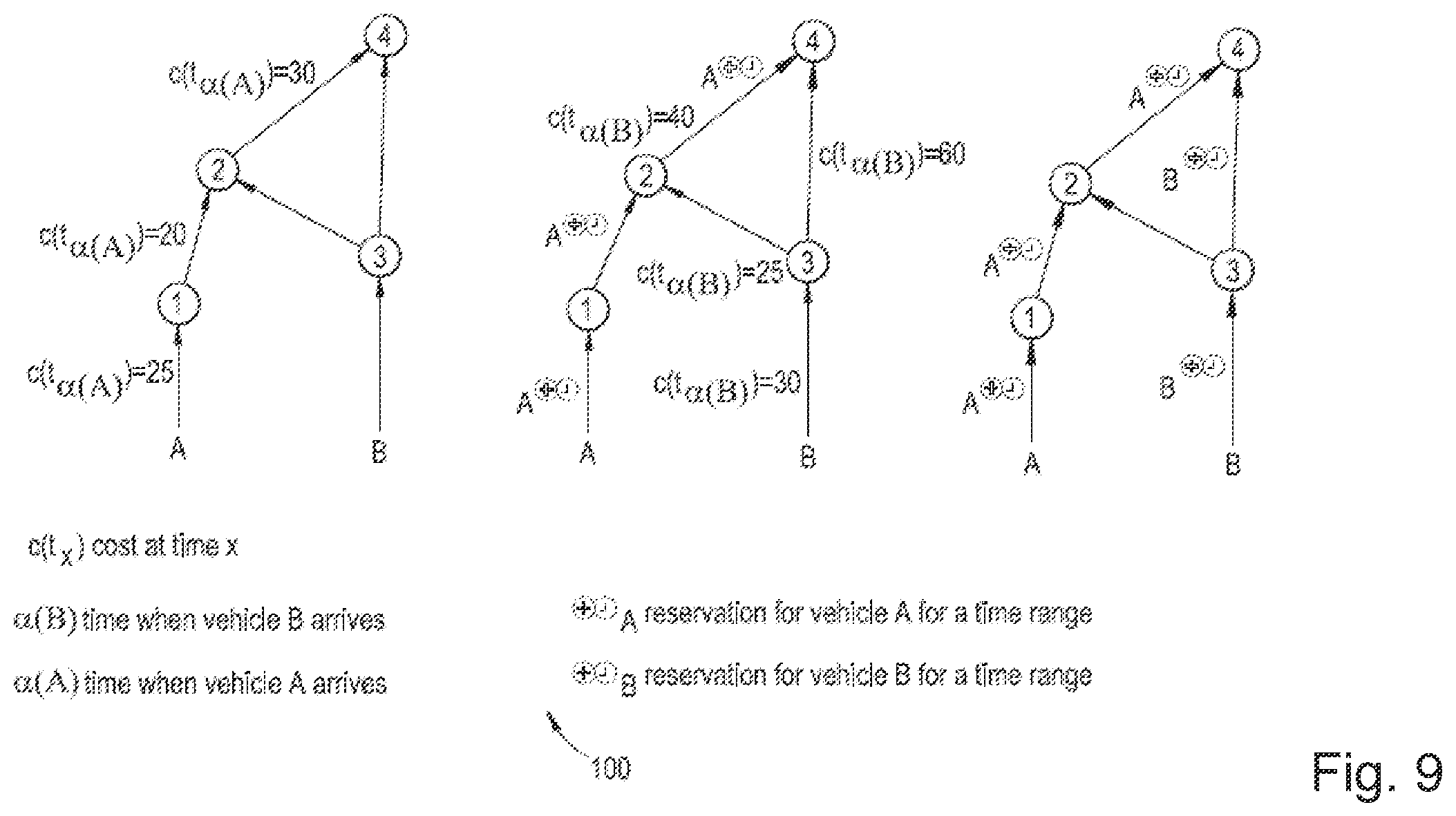 Patent US12112631 Figure 10 – Method and parking guidance system for assigning a parking space for a vehicle and for navigating the vehicle to the parking space