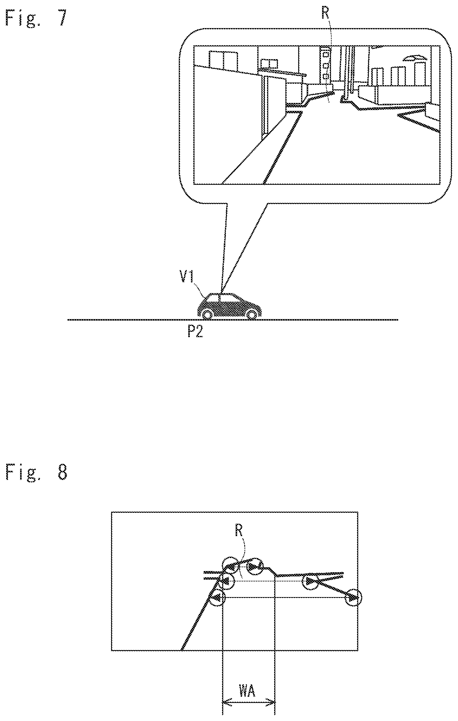 Patent US12112634 Figure 6 – In-vehicle device, passing-through determination method, and recording medium