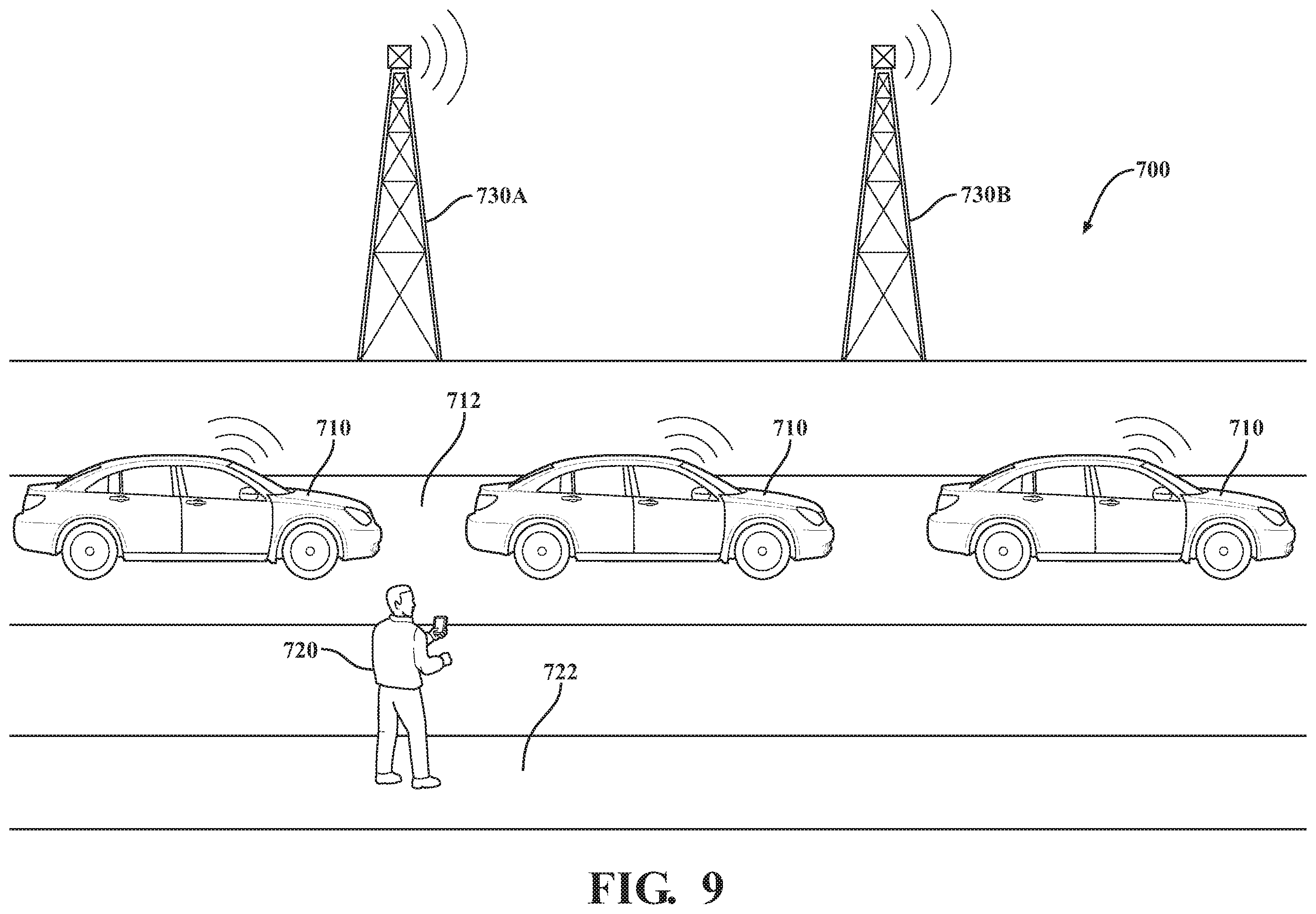Patent US12112635 Figure 7 – Process and system for local traffic approximation through analysis of cloud data