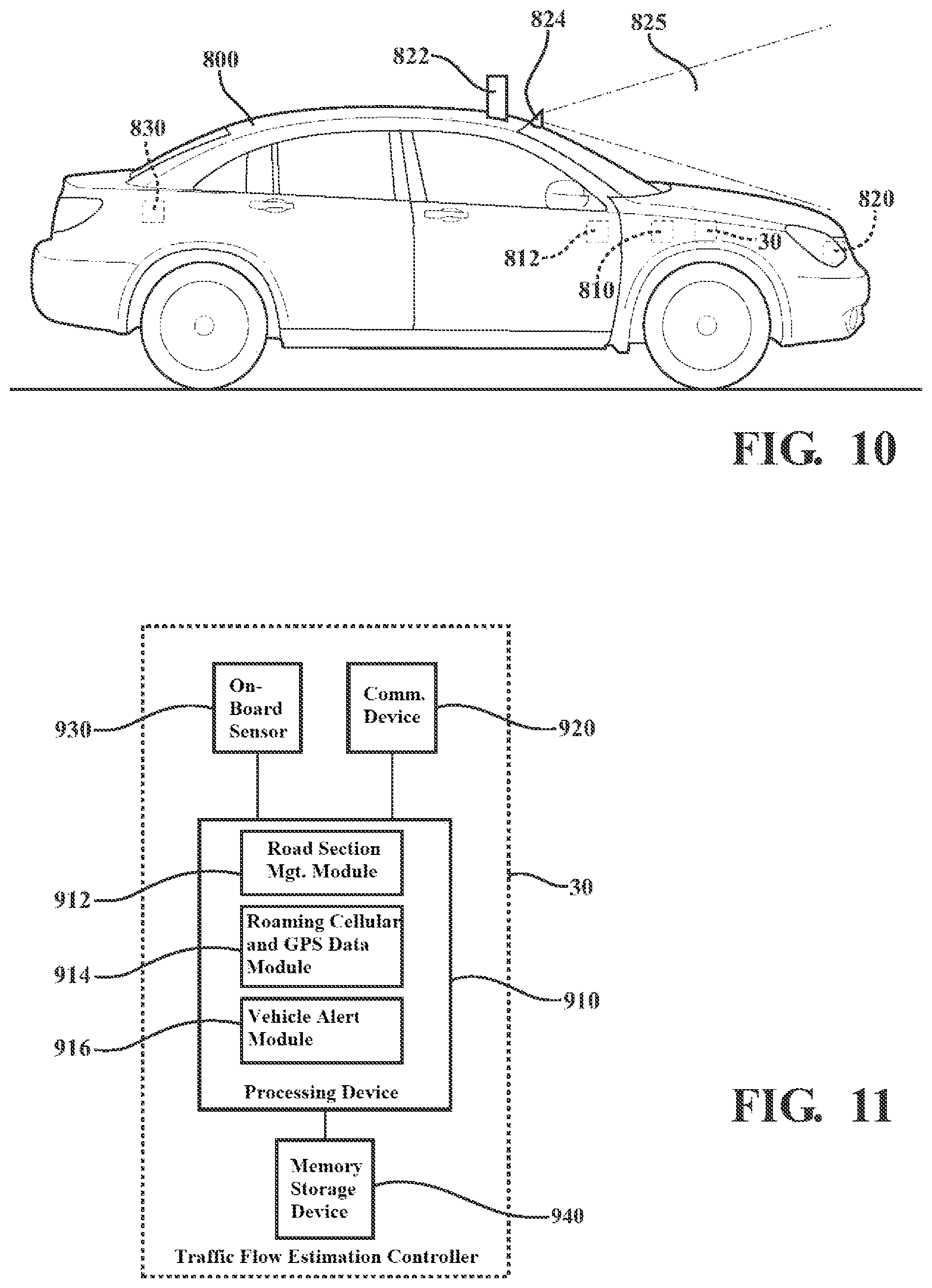 Patent US12112635 Figure 8 – Process and system for local traffic approximation through analysis of cloud data