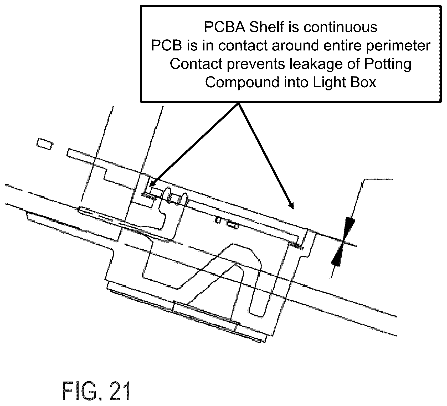 Patent US12112637 Figure 18 – Exterior mirror assembly with blind zone indication module