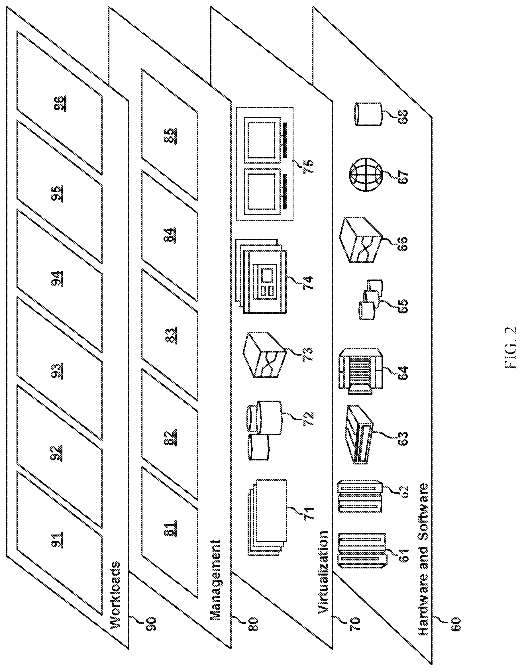 Patent US12112641 Figure 2 – Multi-vehicle collaboration with group visualization