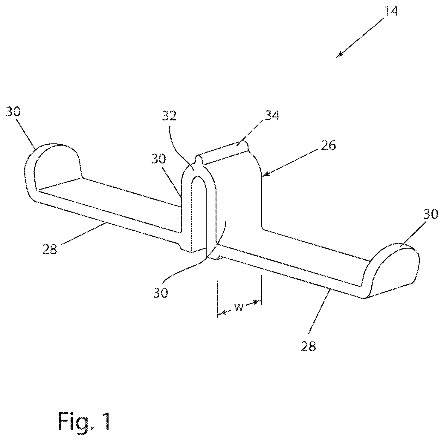 Patent US12112658 Figure 1 – Signage systems and merchandising display assemblies