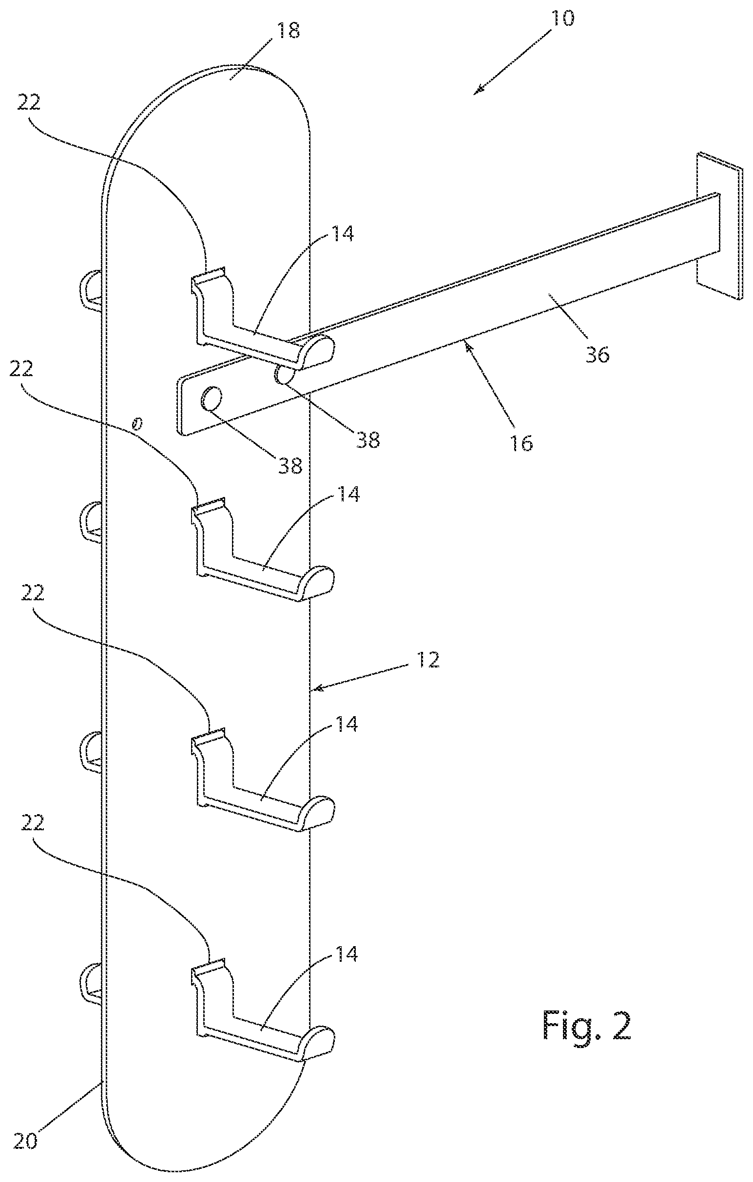 Patent US12112658 Figure 2 – Signage systems and merchandising display assemblies