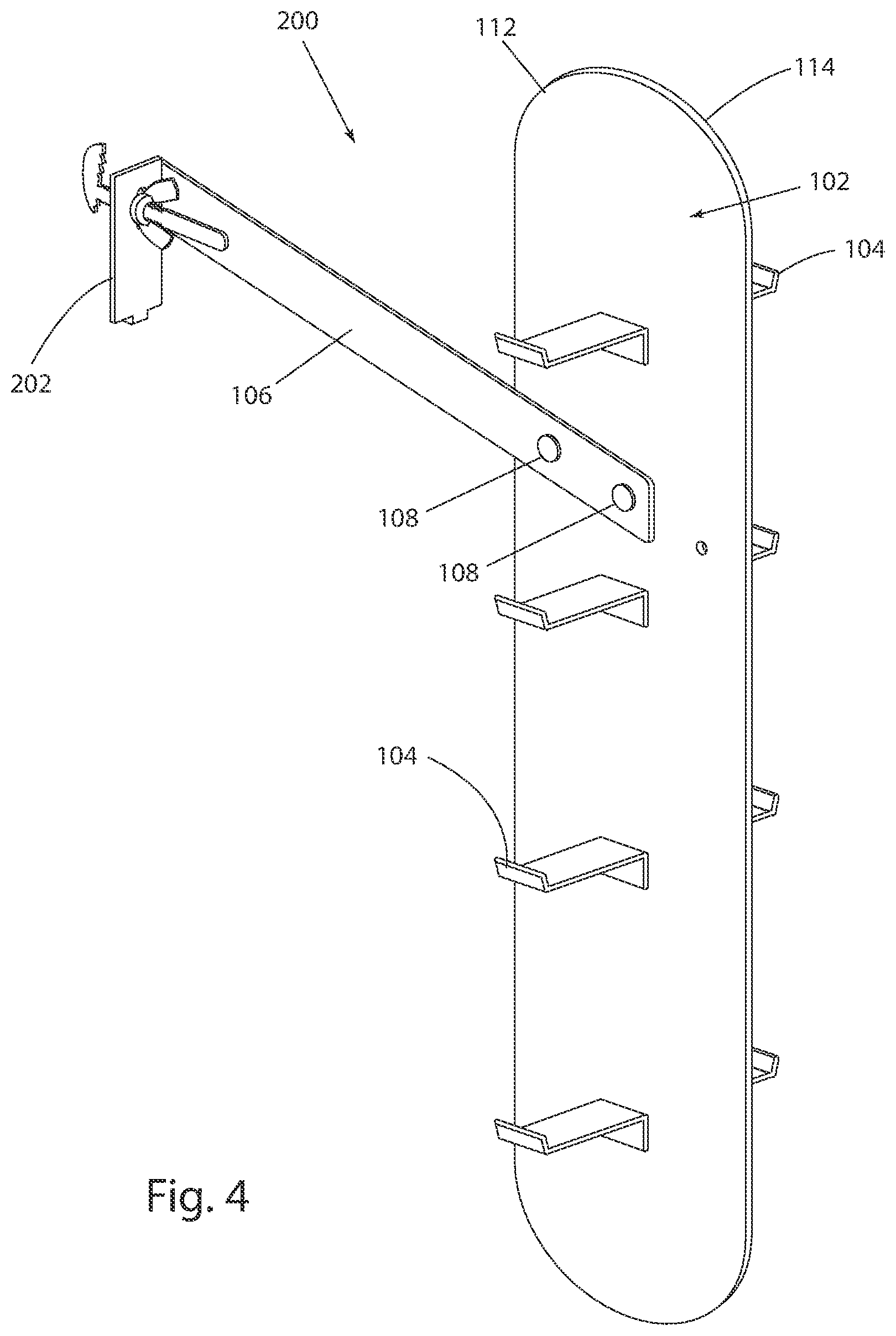 Patent US12112658 Figure 5 – Signage systems and merchandising display assemblies