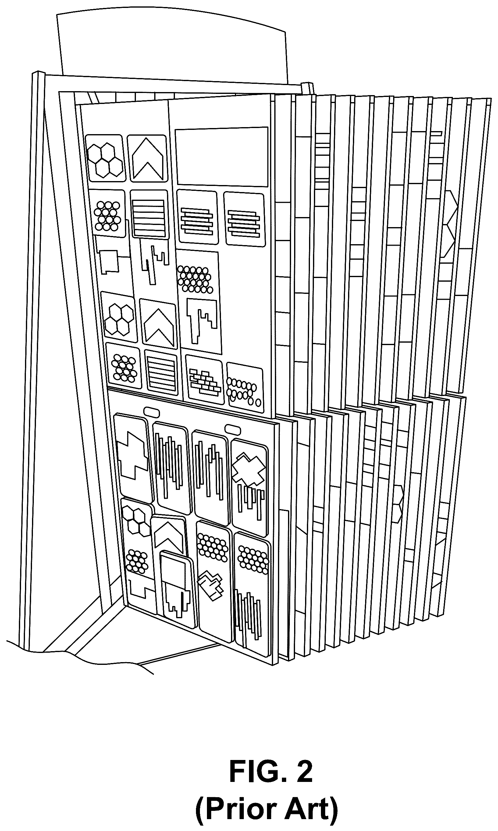 Patent US12112659 Figure 2 – Product sample display system and method