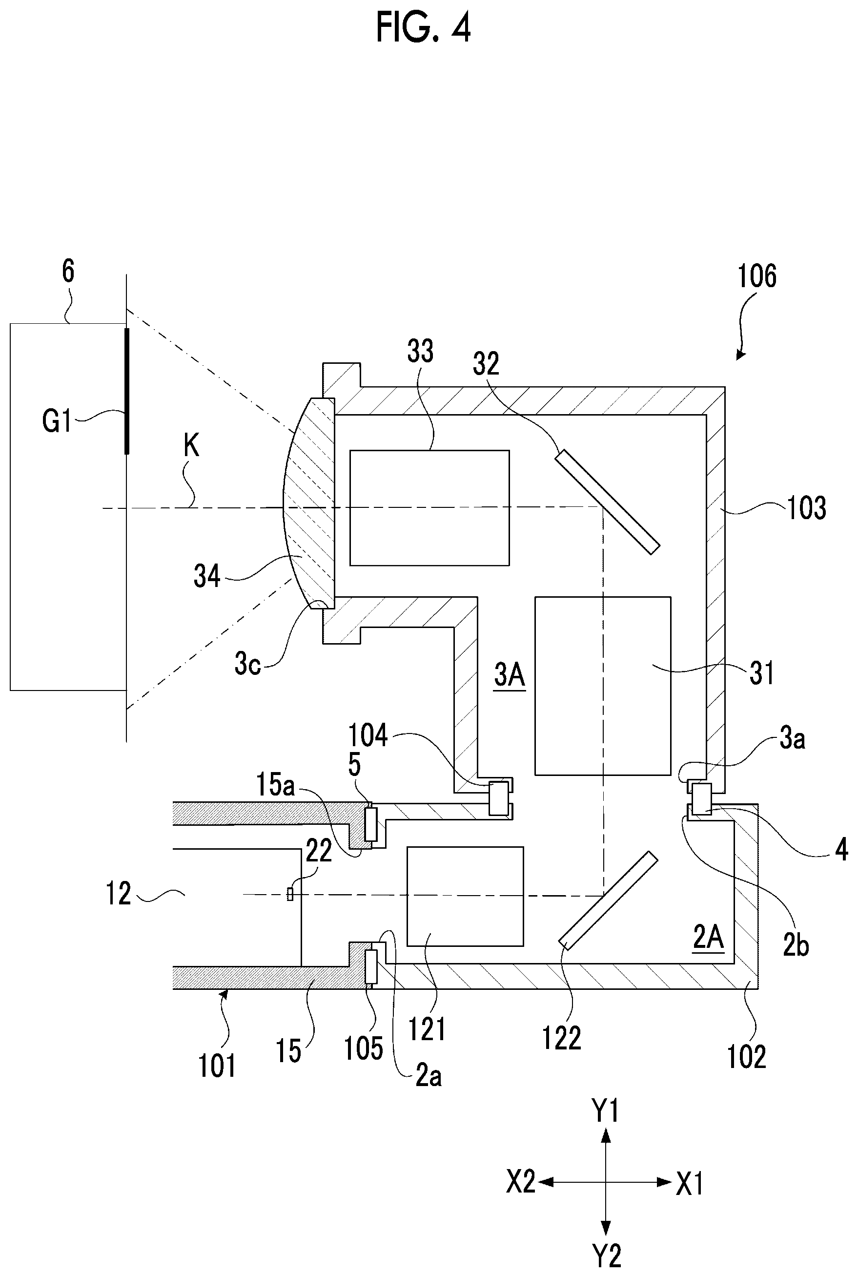 Patent US12112664 Figure 4 – Control device, control method, control program, and projection system
