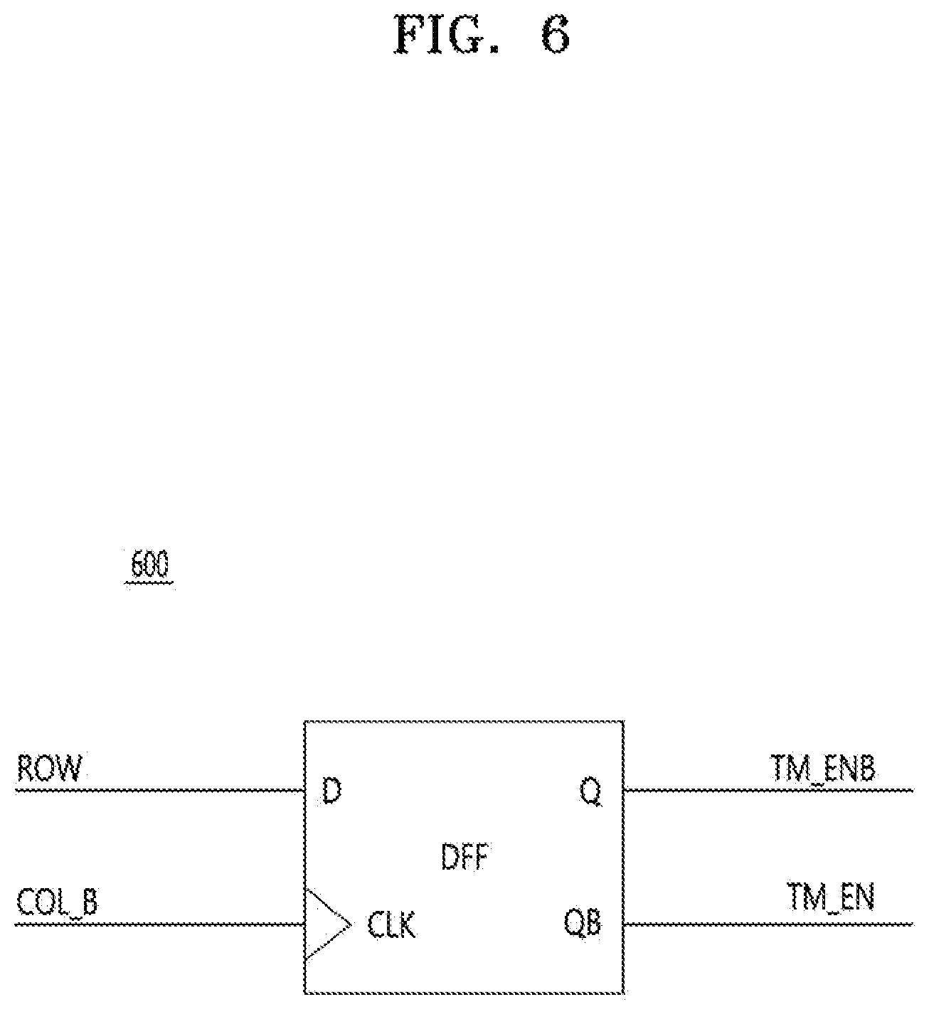 Patent US12112667 Figure 6 – Pixel and display apparatus capable of controlling test function preliminary class