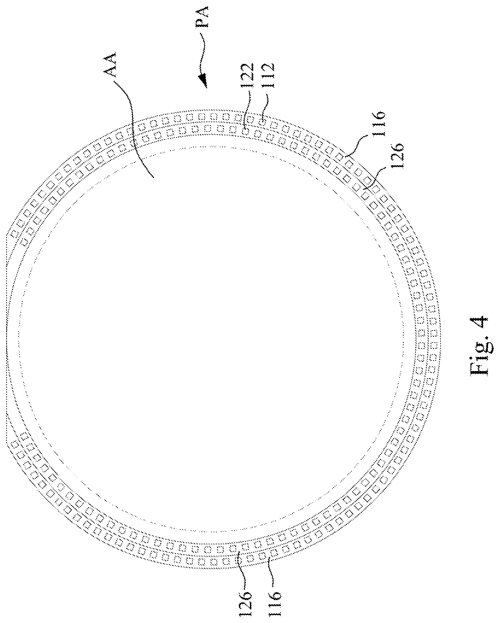 Patent US12112669 Figure 4 – Display device and driving circuit structure