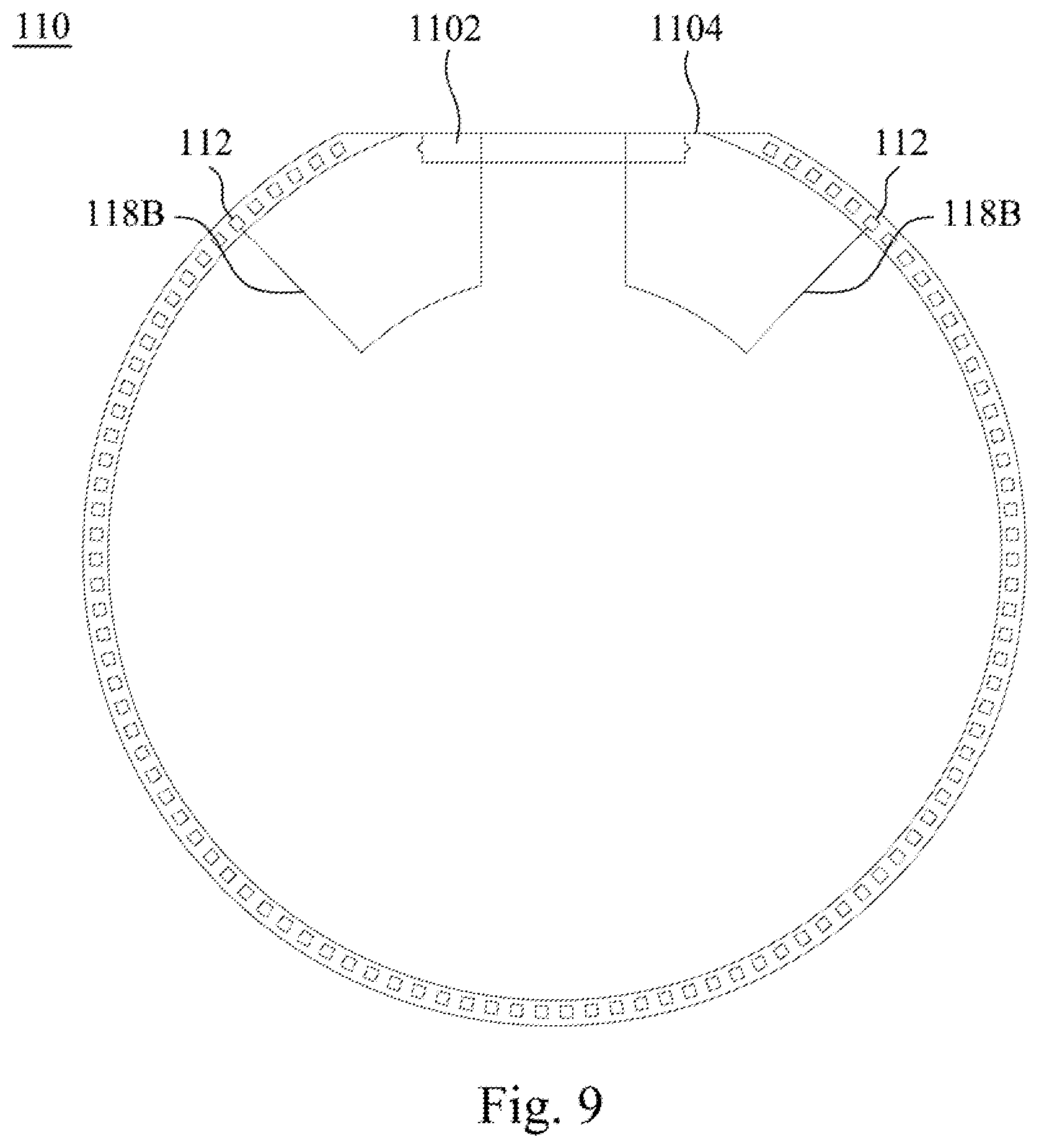 Patent US12112669 Figure 9 – Display device and driving circuit structure