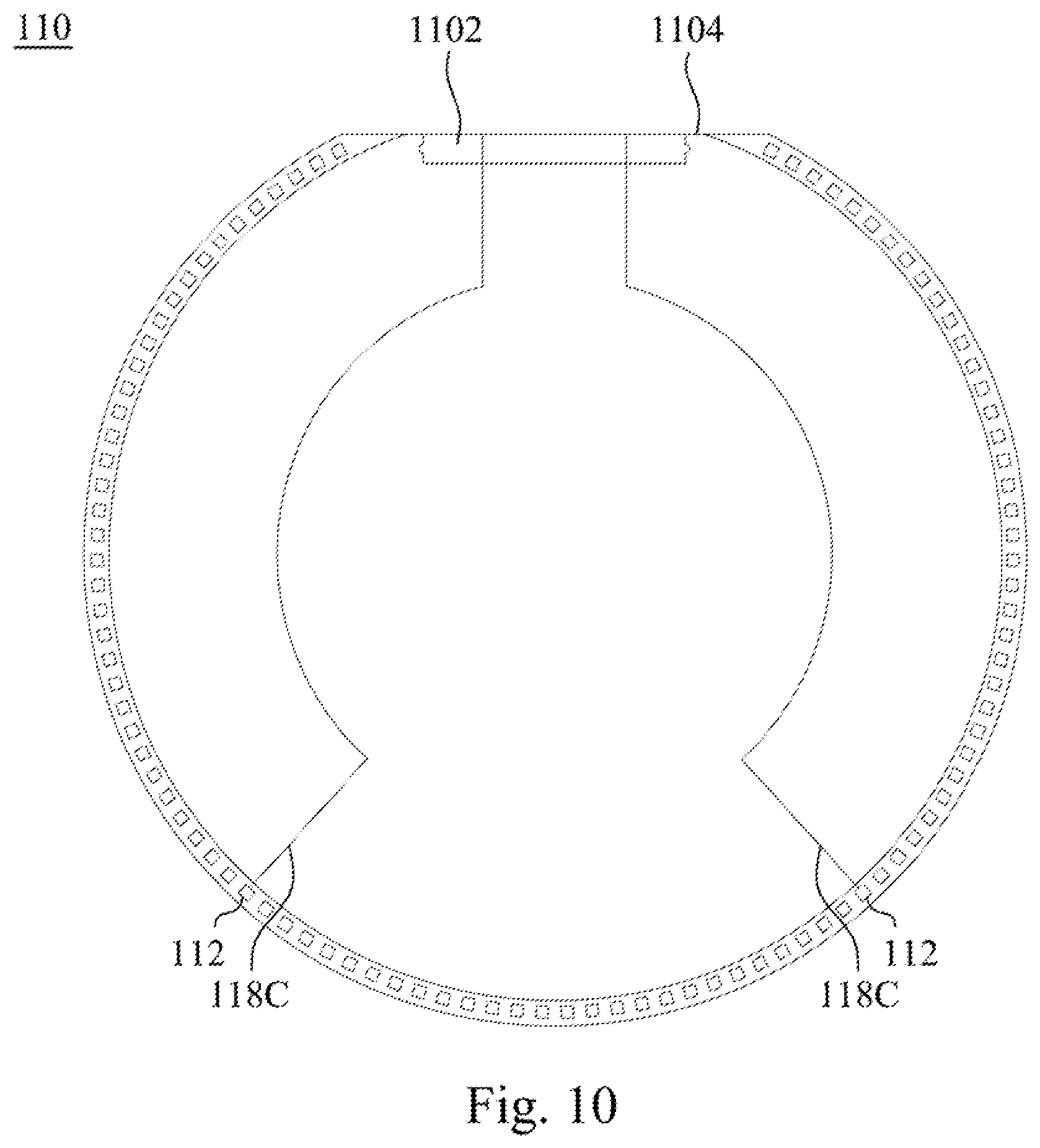 Patent US12112669 Figure 10 – Display device and driving circuit structure