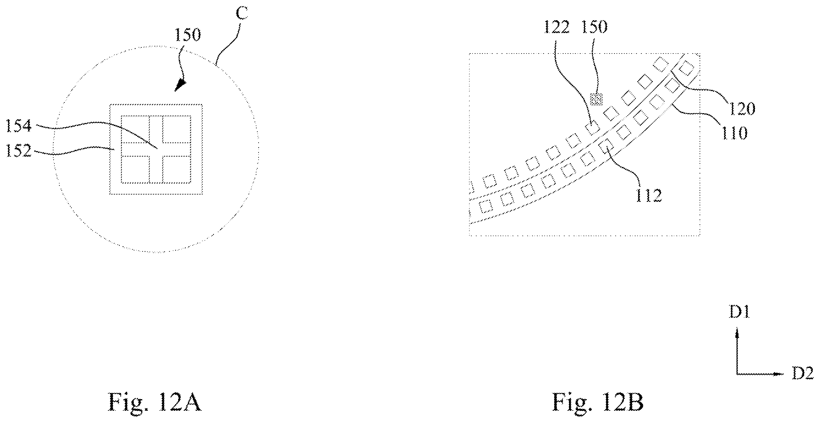 Patent US12112669 Figure 12 – Display device and driving circuit structure