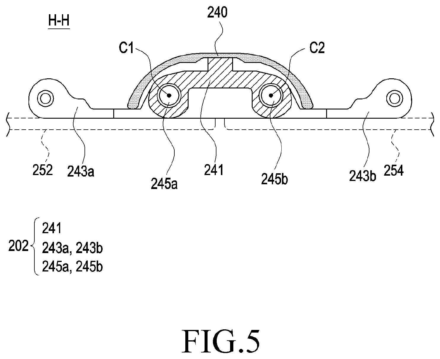 Patent US12112670 Figure 5 – Electronic device comprising flexible display, and method for controlling same