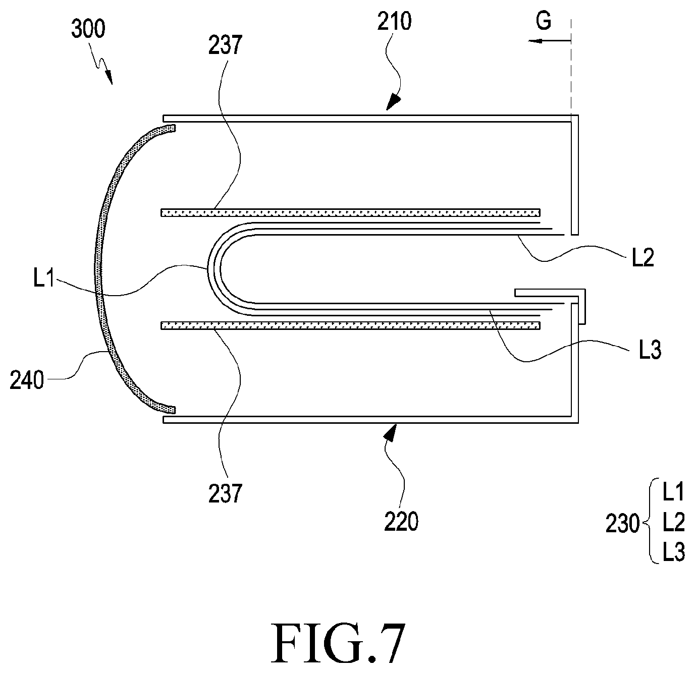Patent US12112670 Figure 7 – Electronic device comprising flexible display, and method for controlling same