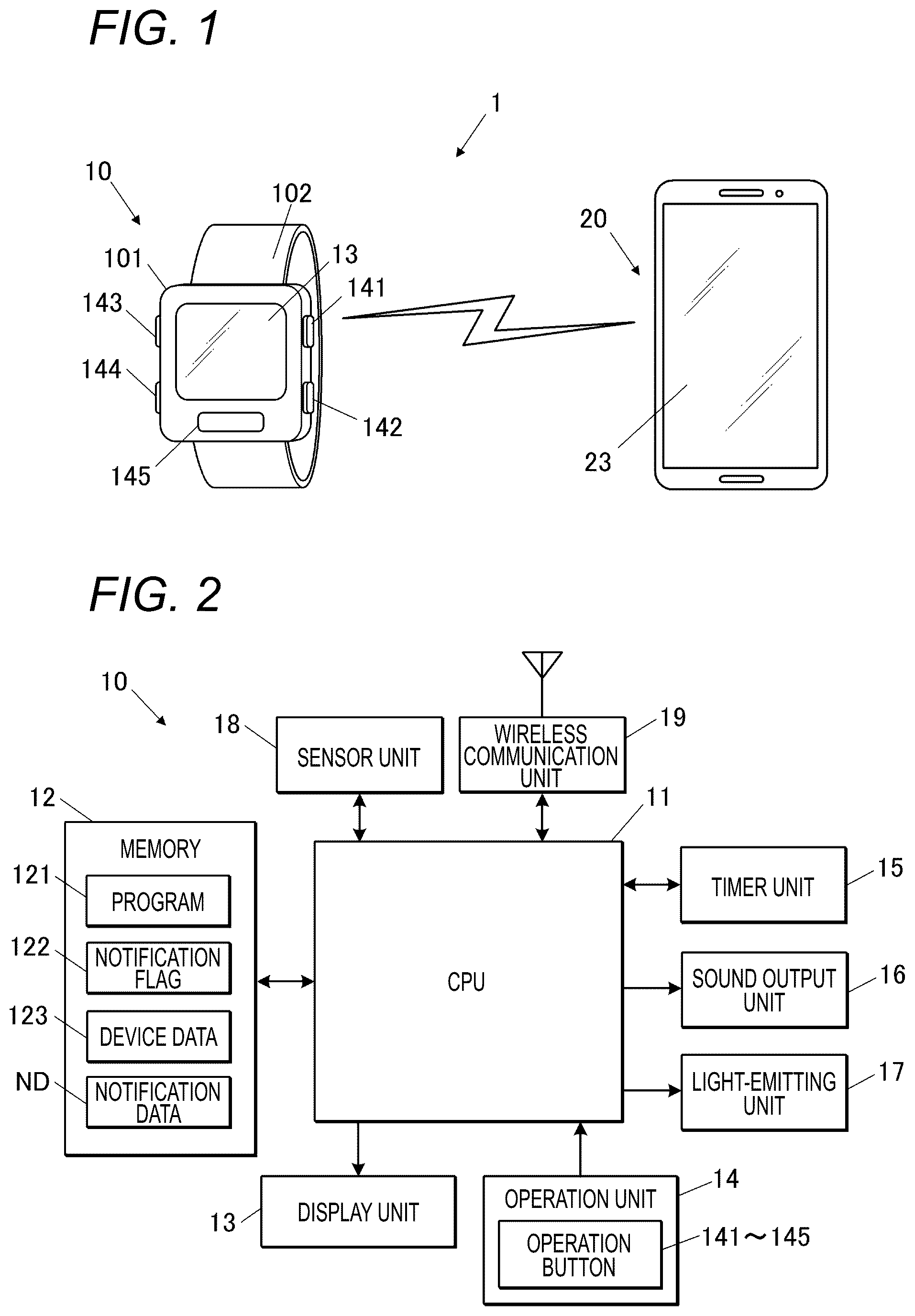 Patent US12112671 Figure 1 – Electronic device, control method of electronic device, and non-transitory computer-readable storage medium