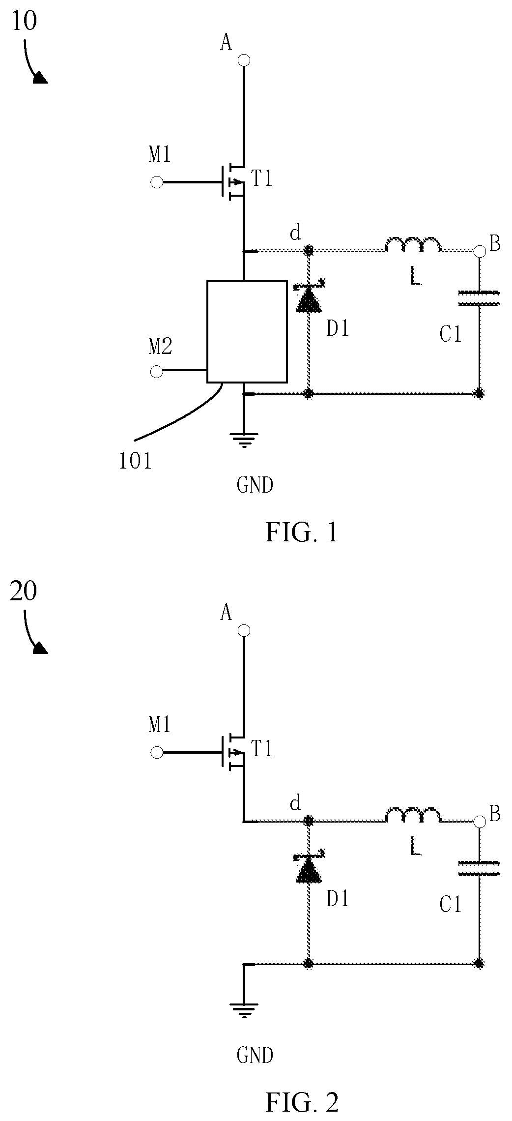 Patent US12112672 Figure 1 – Drive circuit and display device