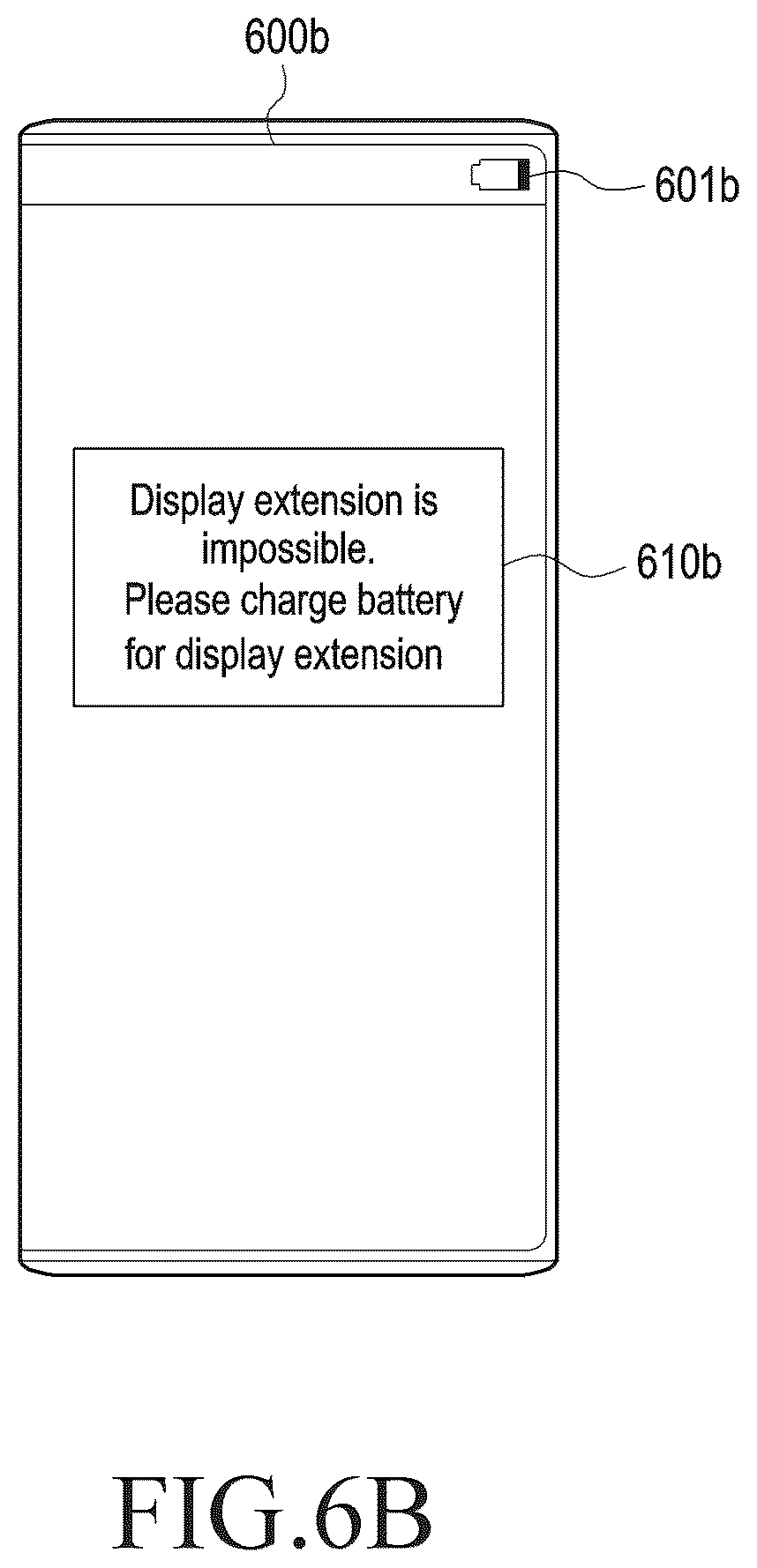 Patent US12112674 Figure 10 – Electronic device including extendable display for expanding and reducing display area that is visible from front side of housing and control method therefor