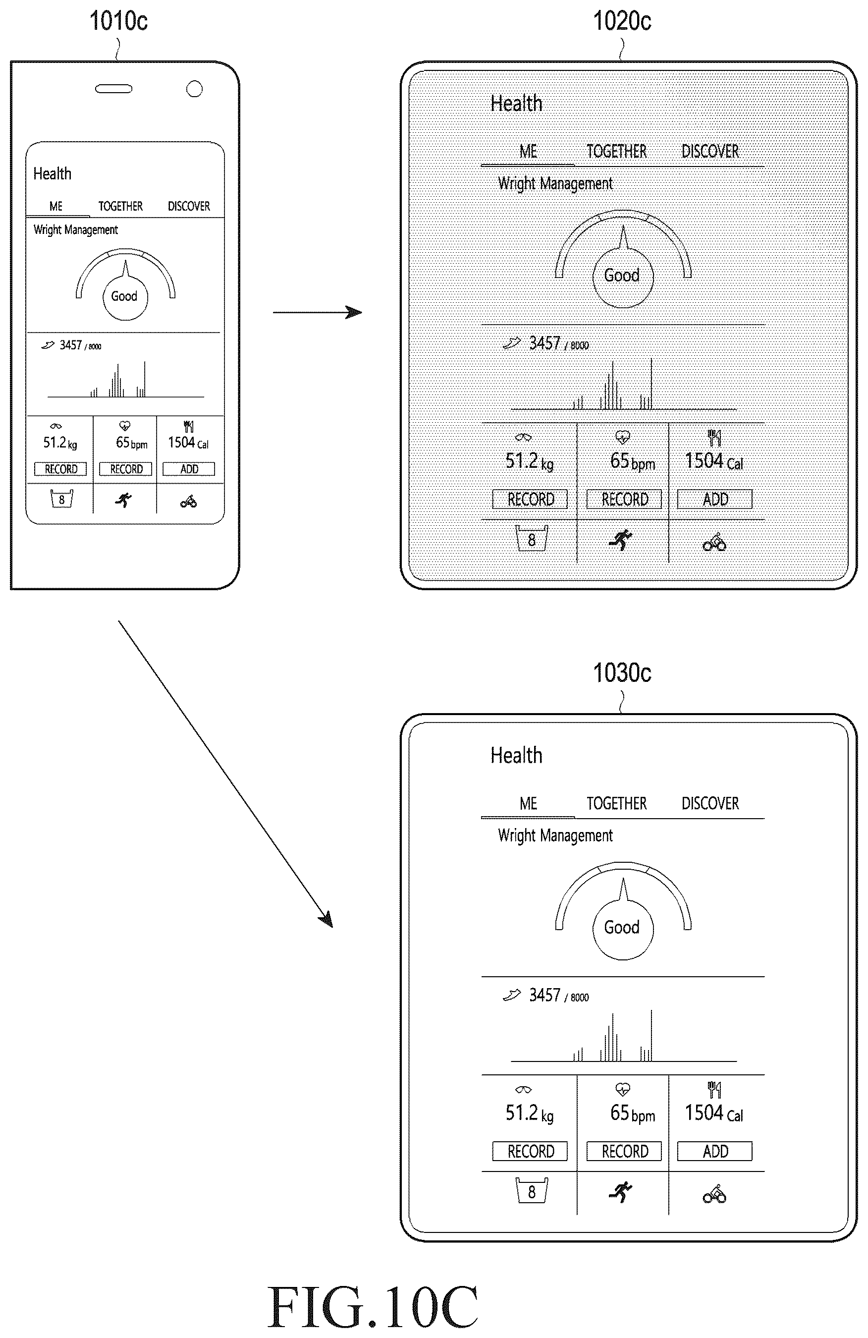 Patent US12112674 Figure 17 – Electronic device including extendable display for expanding and reducing display area that is visible from front side of housing and control method therefor