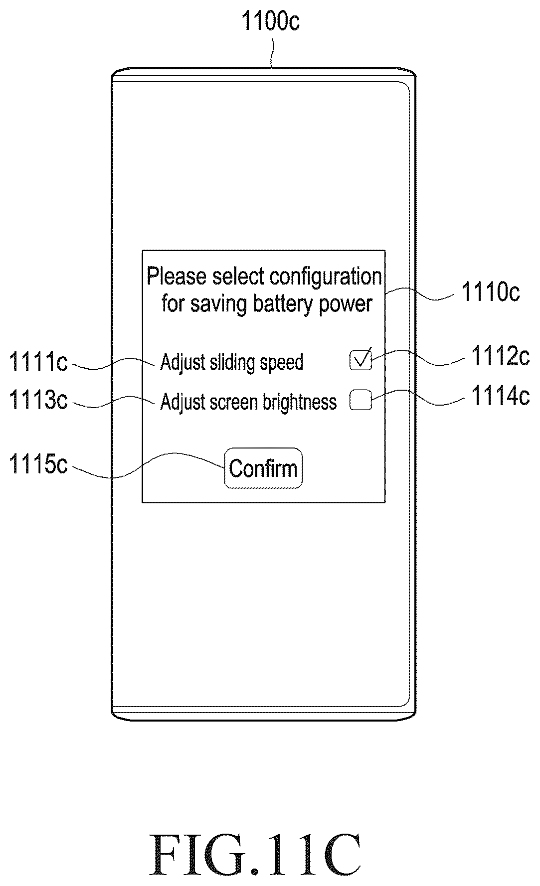 Patent US12112674 Figure 20 – Electronic device including extendable display for expanding and reducing display area that is visible from front side of housing and control method therefor