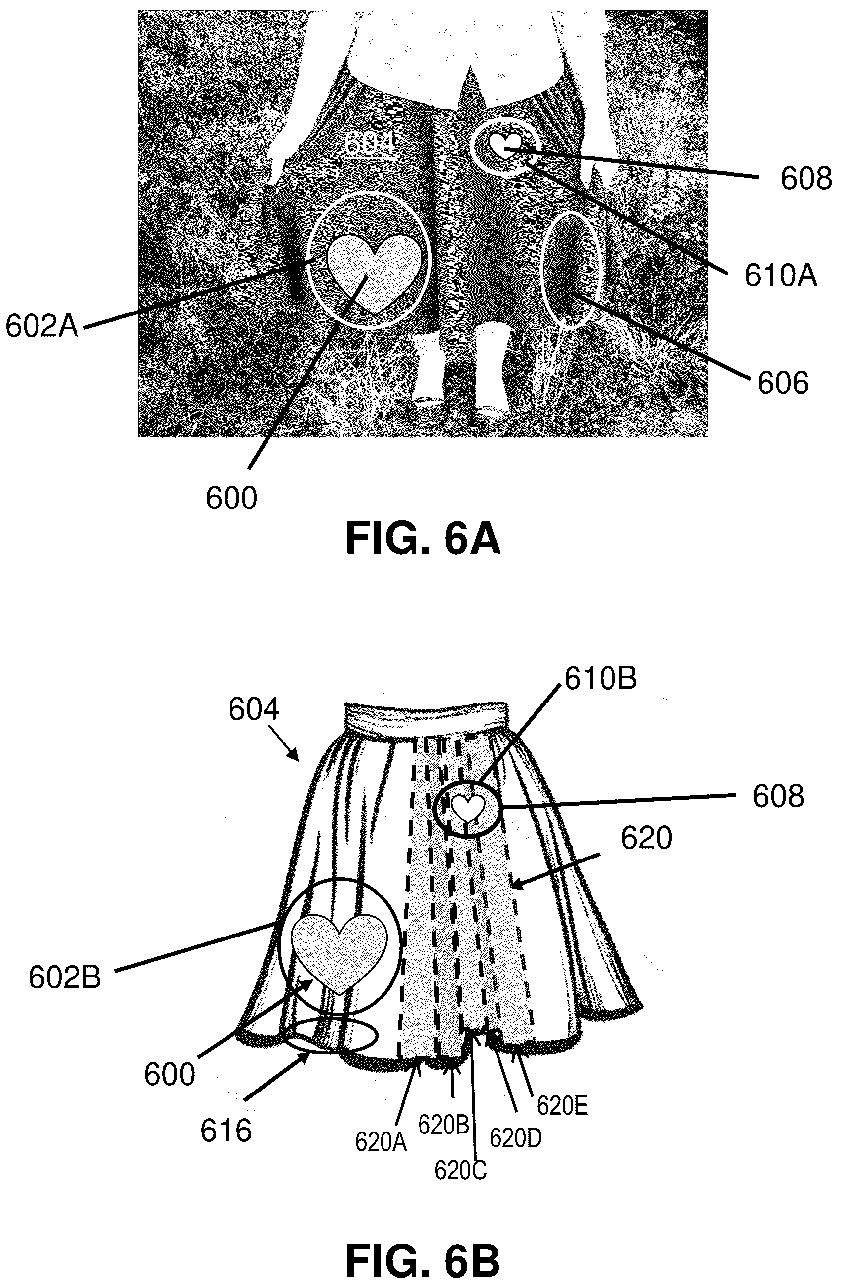 Patent US12112687 Figure 6 – Dynamic display for image-enabled clothing