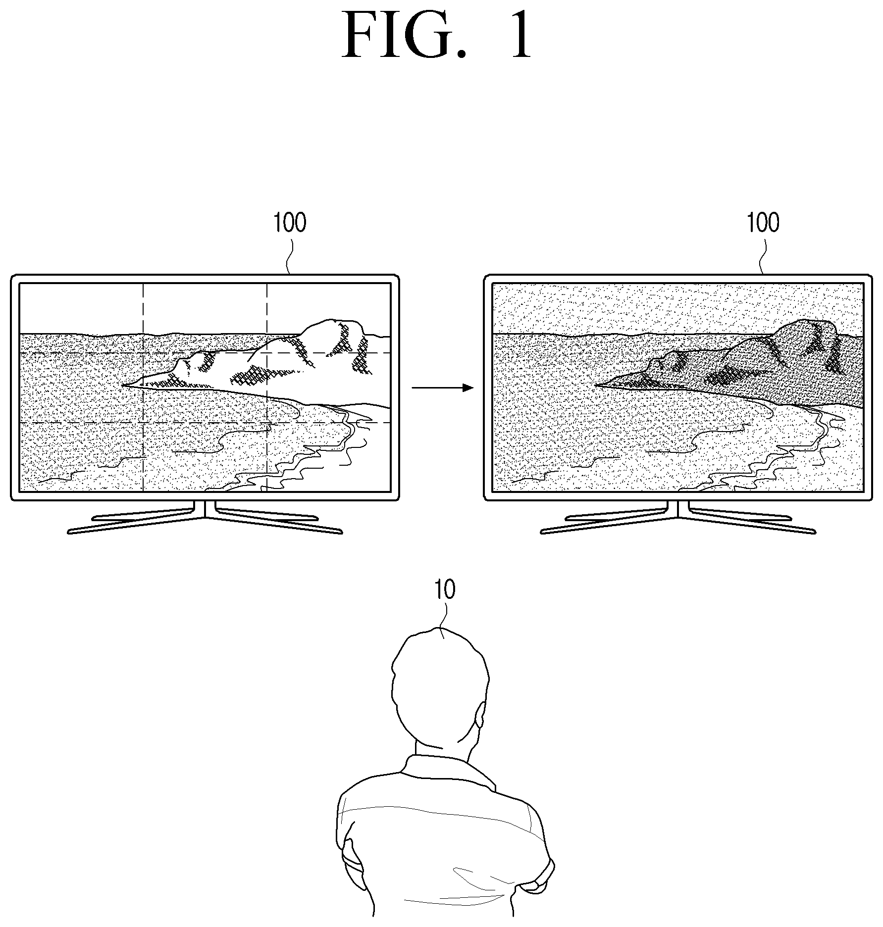 Patent US12112688 Figure 1 – Display apparatus and controlling method thereof for modifying obtained average brightness value based on heating estimation data