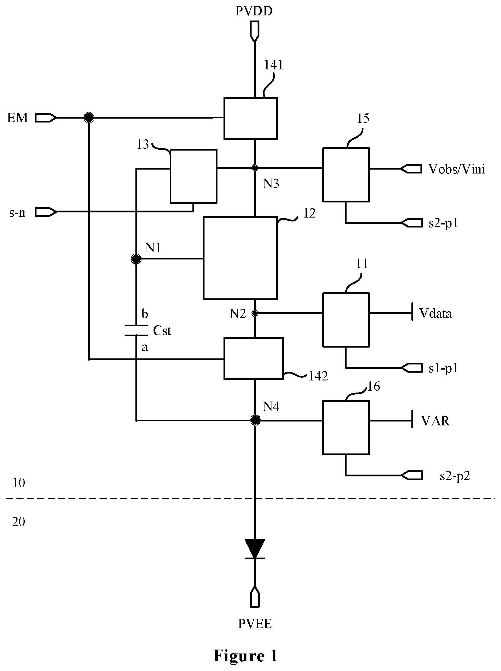 Patent US12112689 — Display panel, driving method, and display device — Figure 1