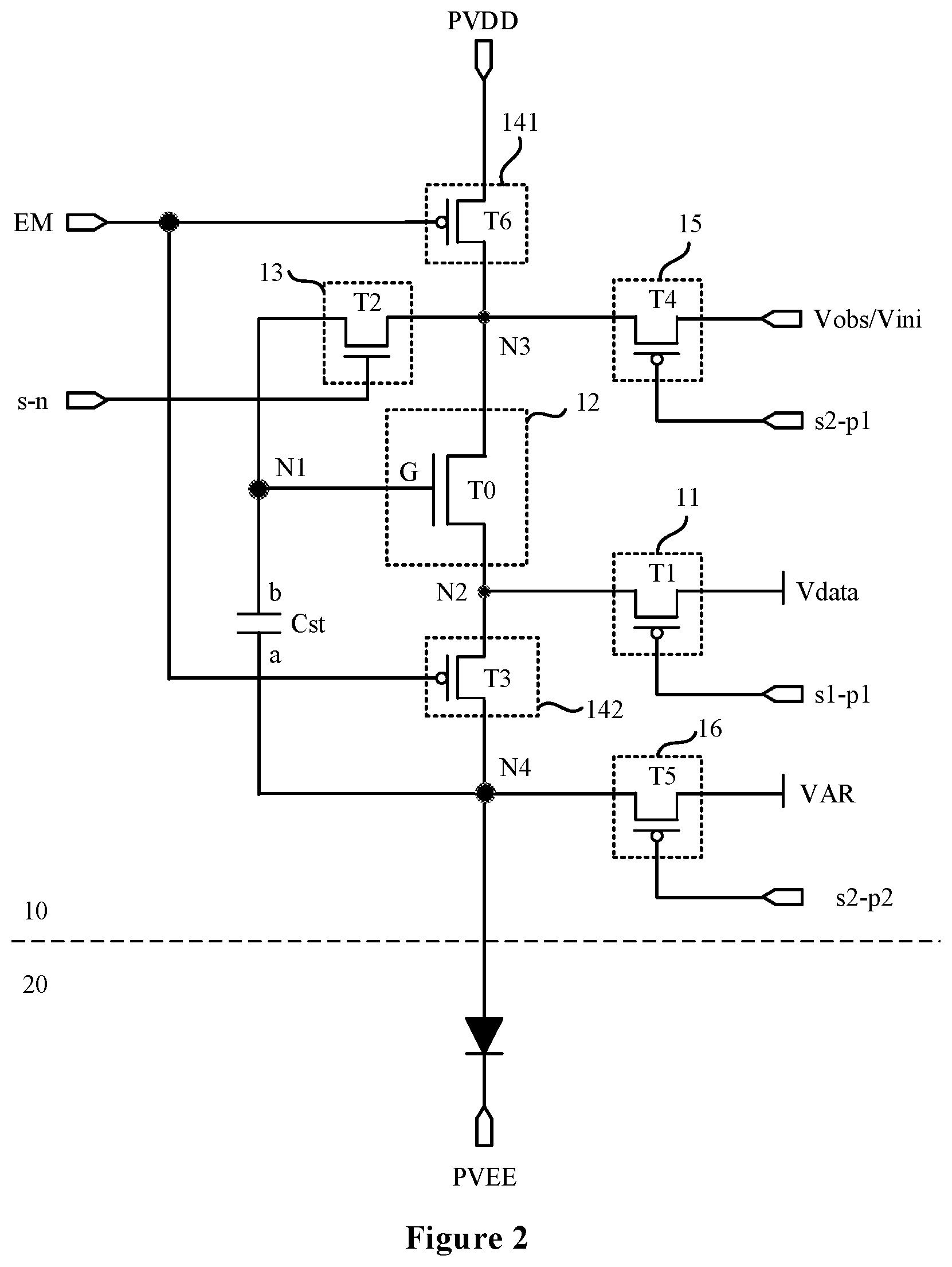 Patent US12112689 Figure 2 – Display panel, driving method, and display device