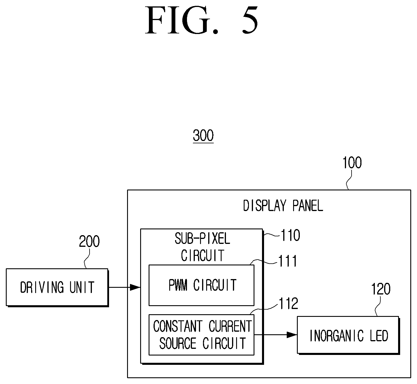 Patent US12112691 Figure 6 – Display module including a display panel and driving circuit