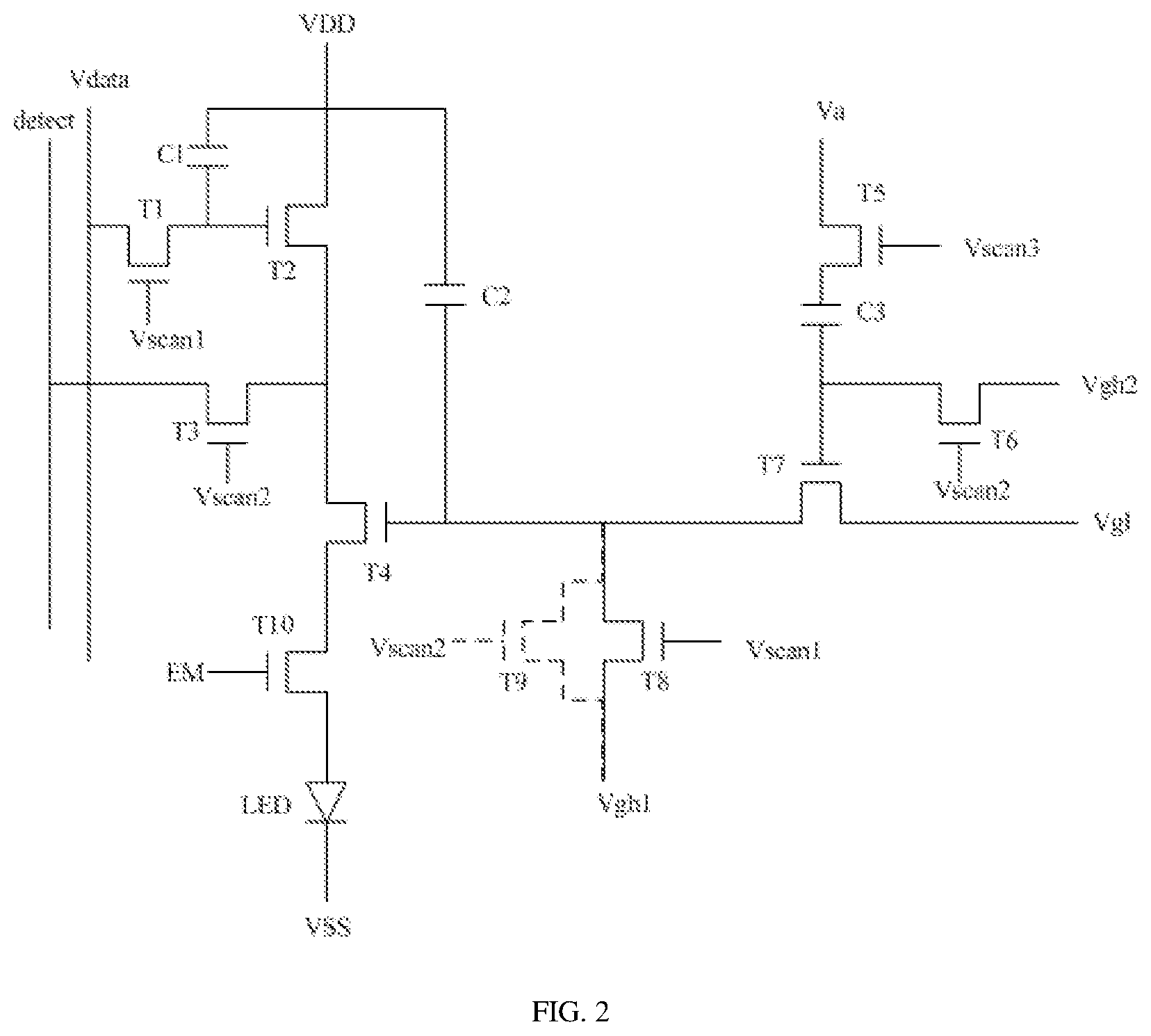 Patent US12112692 Figure 2 – Pixel drive circuit, driving method, and display panel