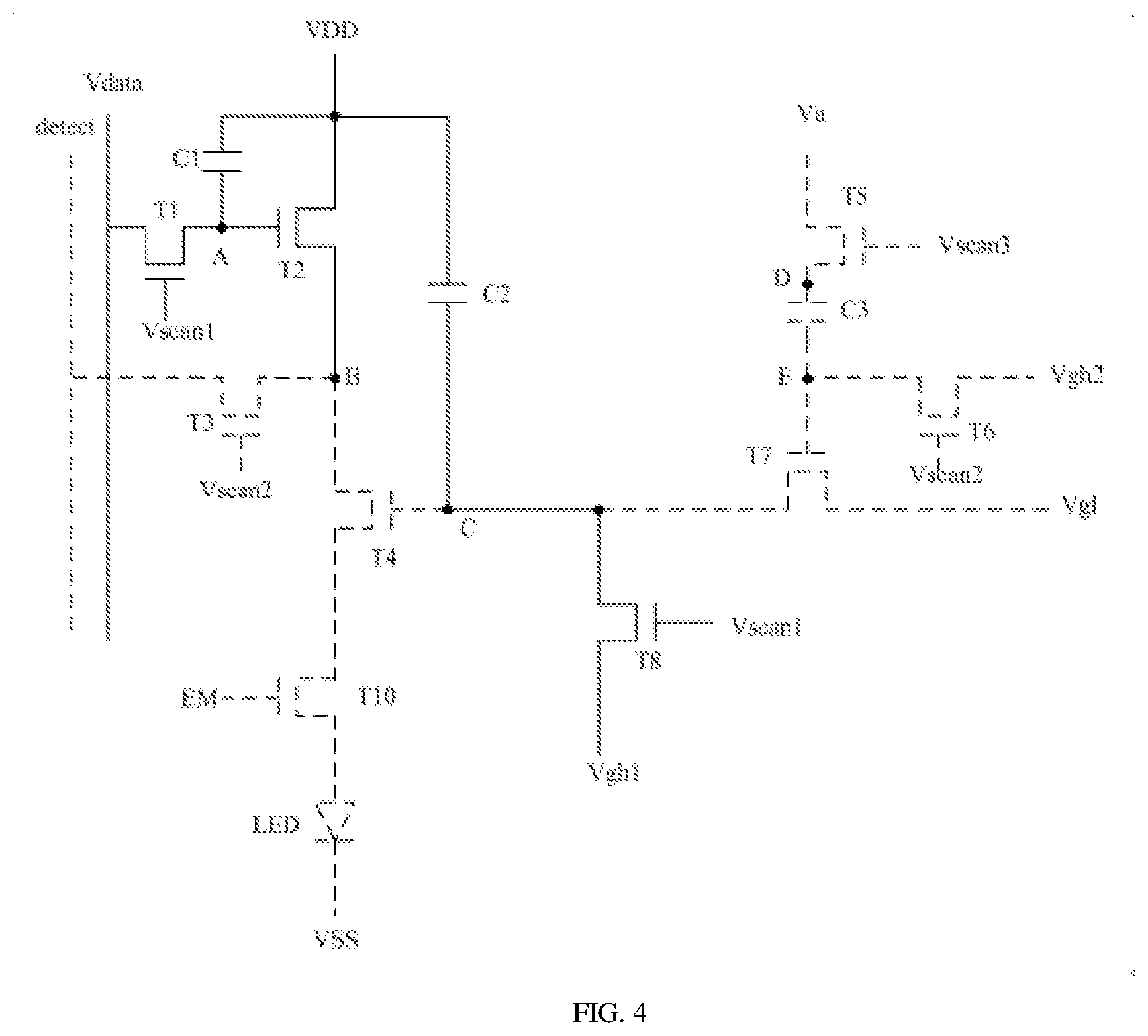 Patent US12112692 Figure 4 – Pixel drive circuit, driving method, and display panel