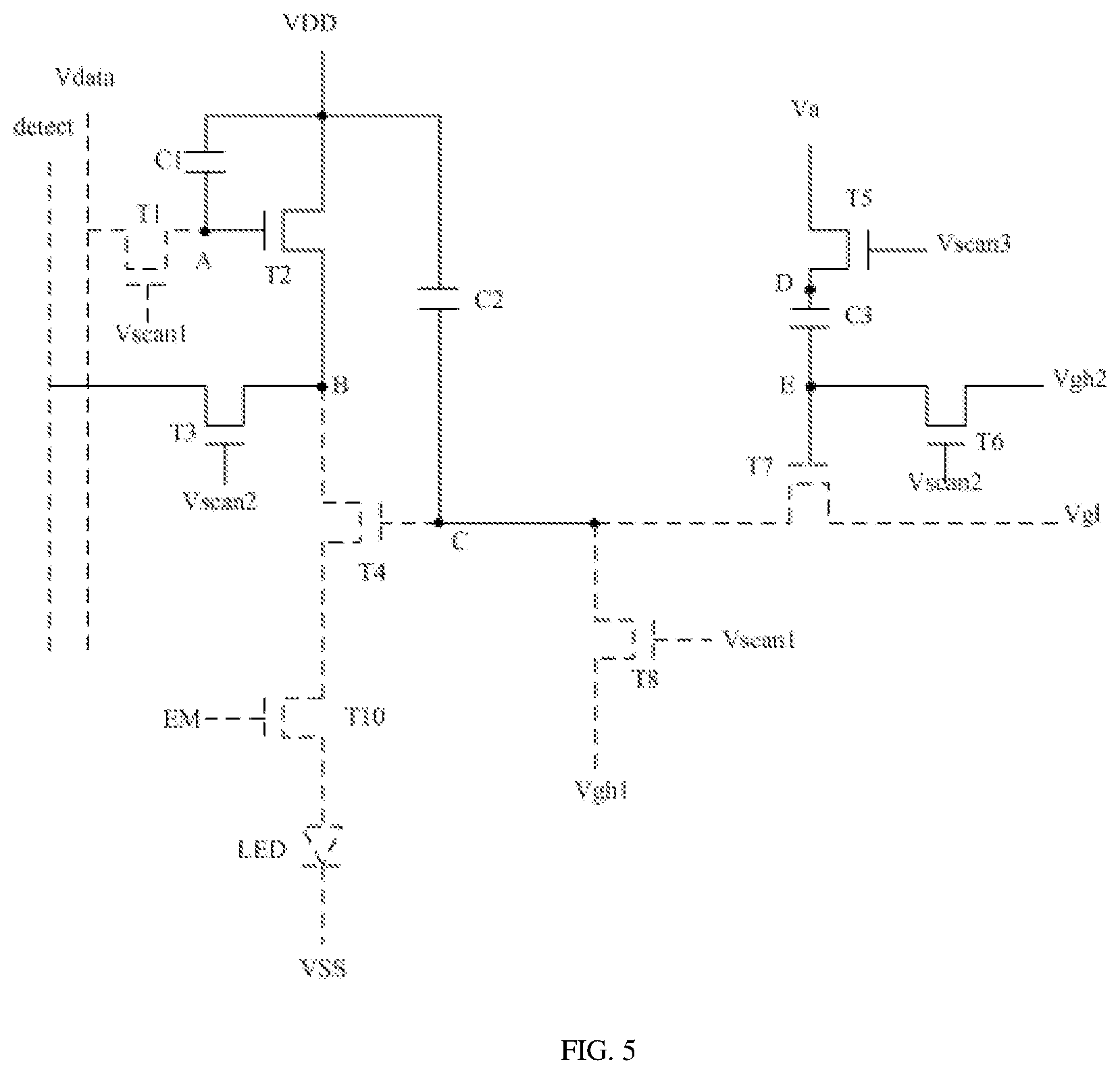 Patent US12112692 Figure 5 – Pixel drive circuit, driving method, and display panel