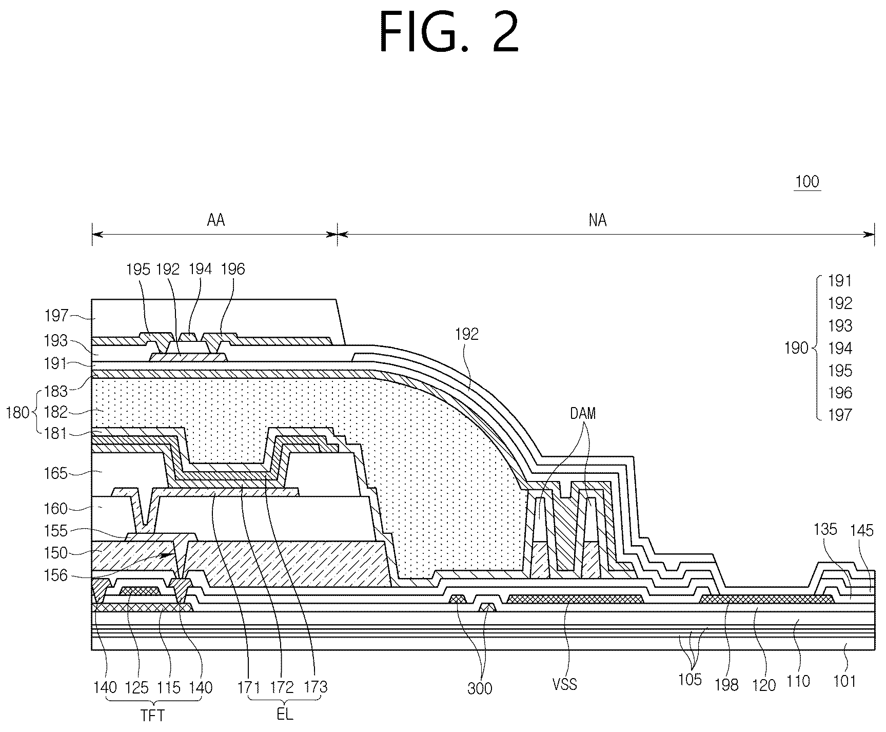 Patent US12112693 Figure 2 – Display device with display panel and controller for display panel
