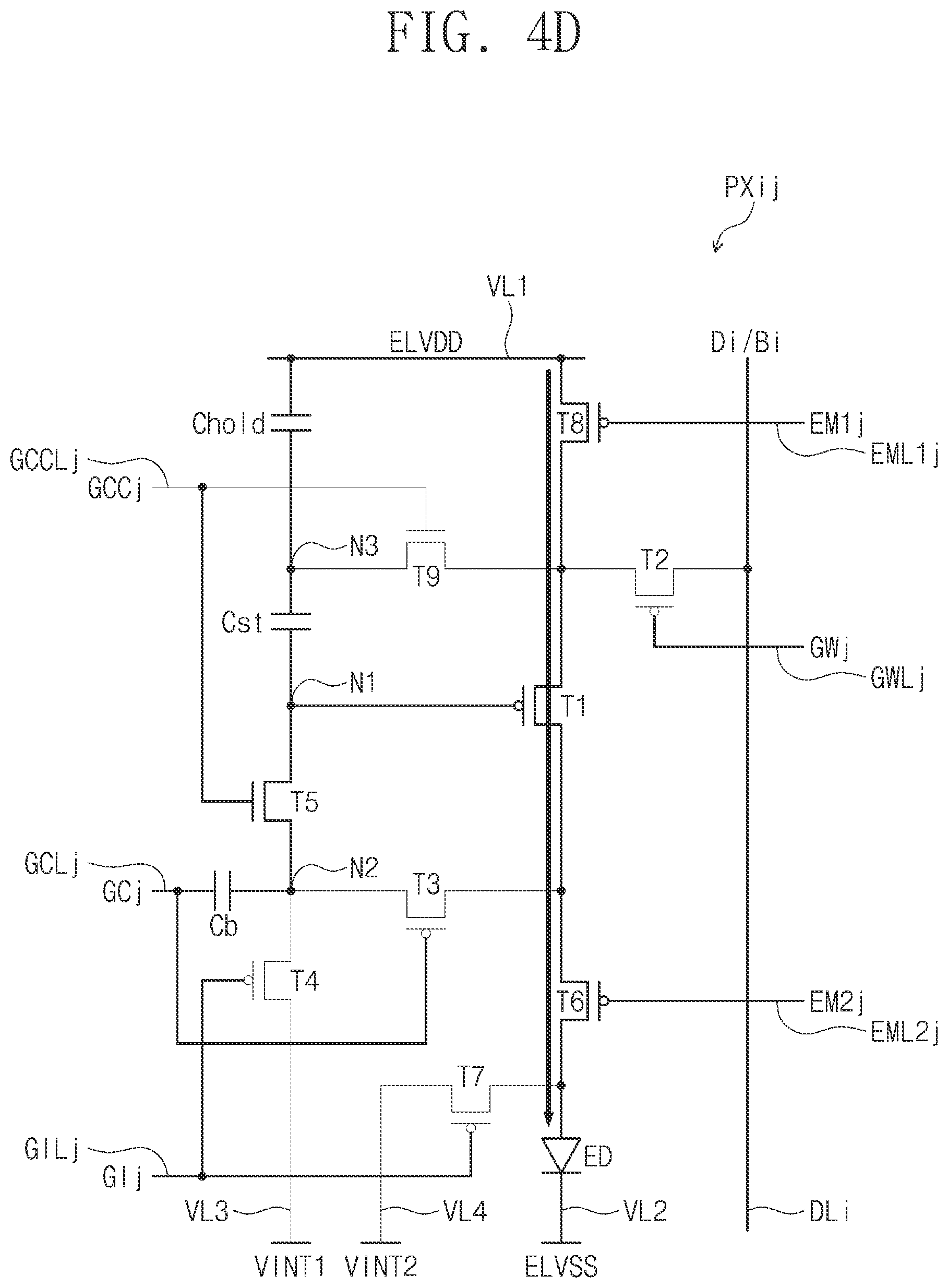 Patent US12112694 Figure 7 – Pixel and display device