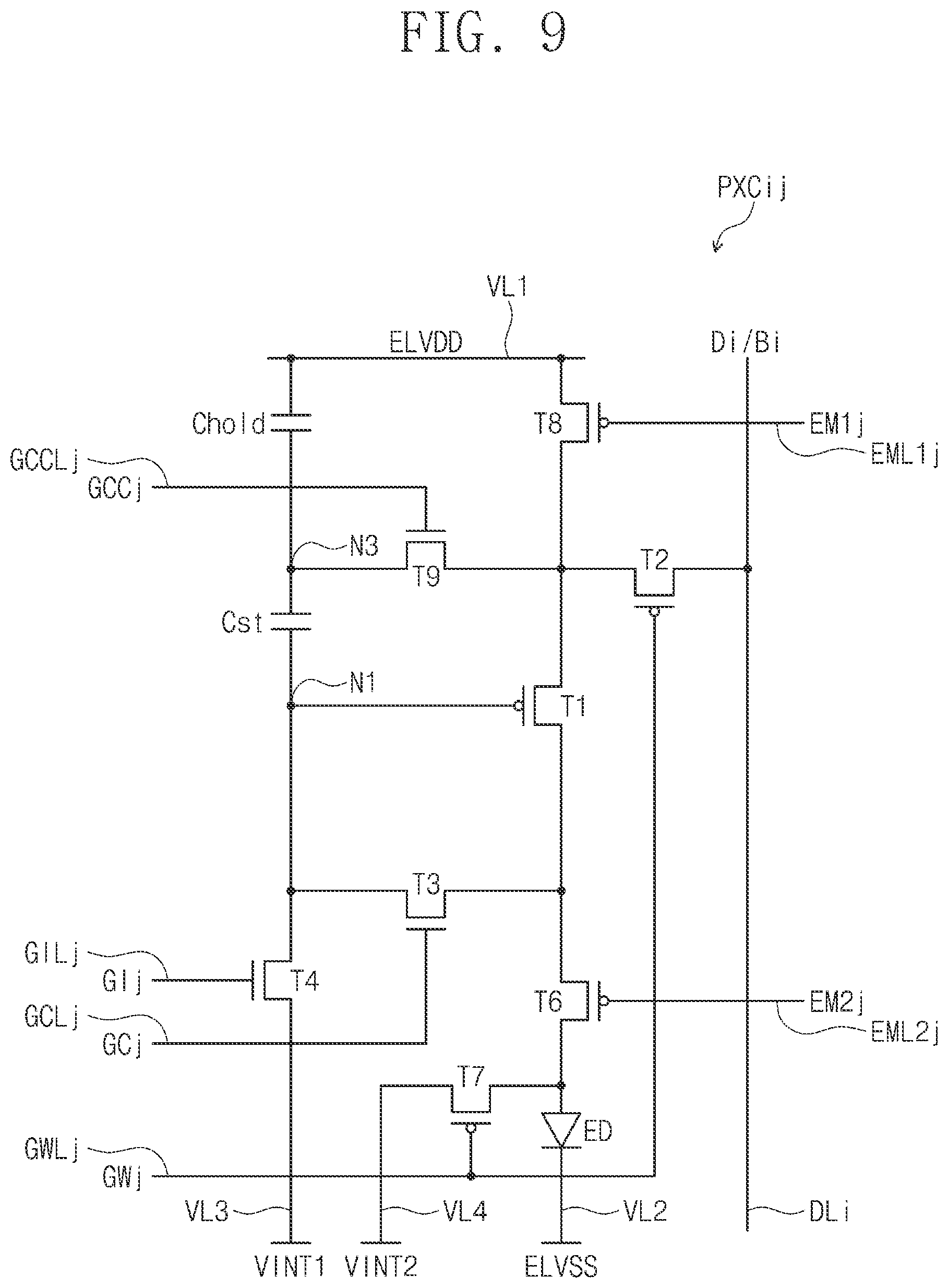 Patent US12112694 Figure 12 – Pixel and display device
