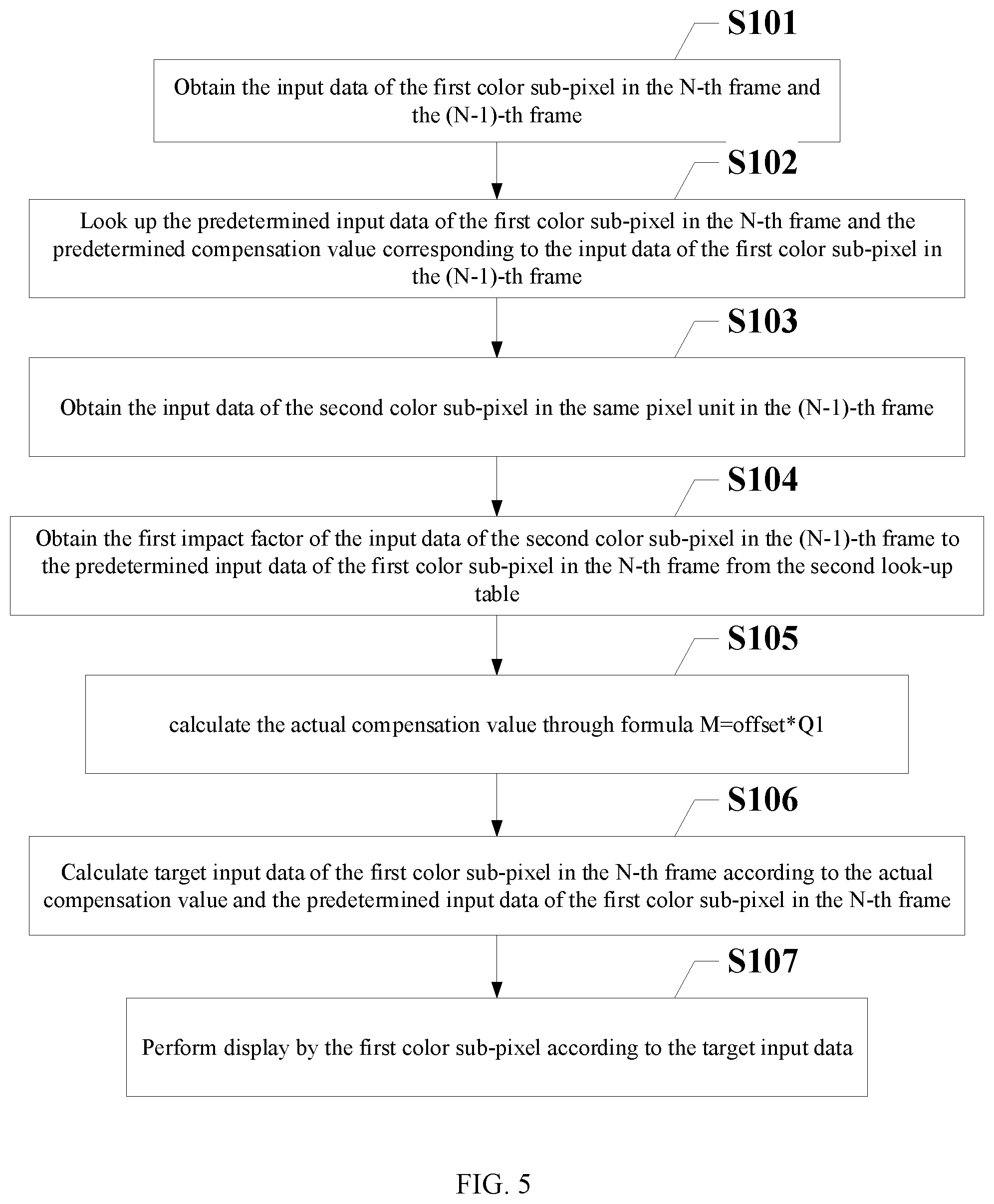 Patent US12112697 Figure 4 – Display device and display method