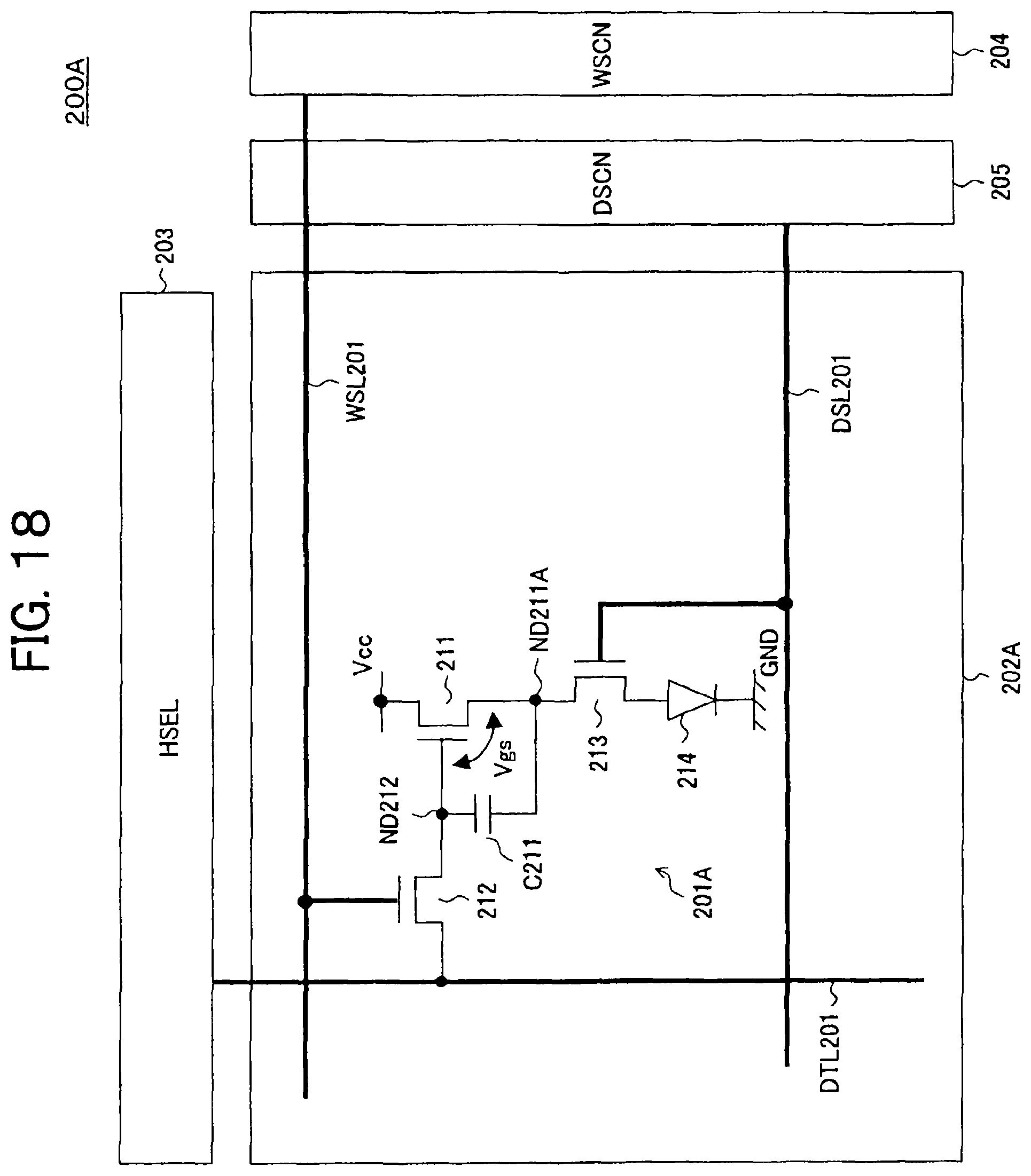 Patent US12112698 Figure 18 – Pixel circuit, display device, and method of driving pixel circuit