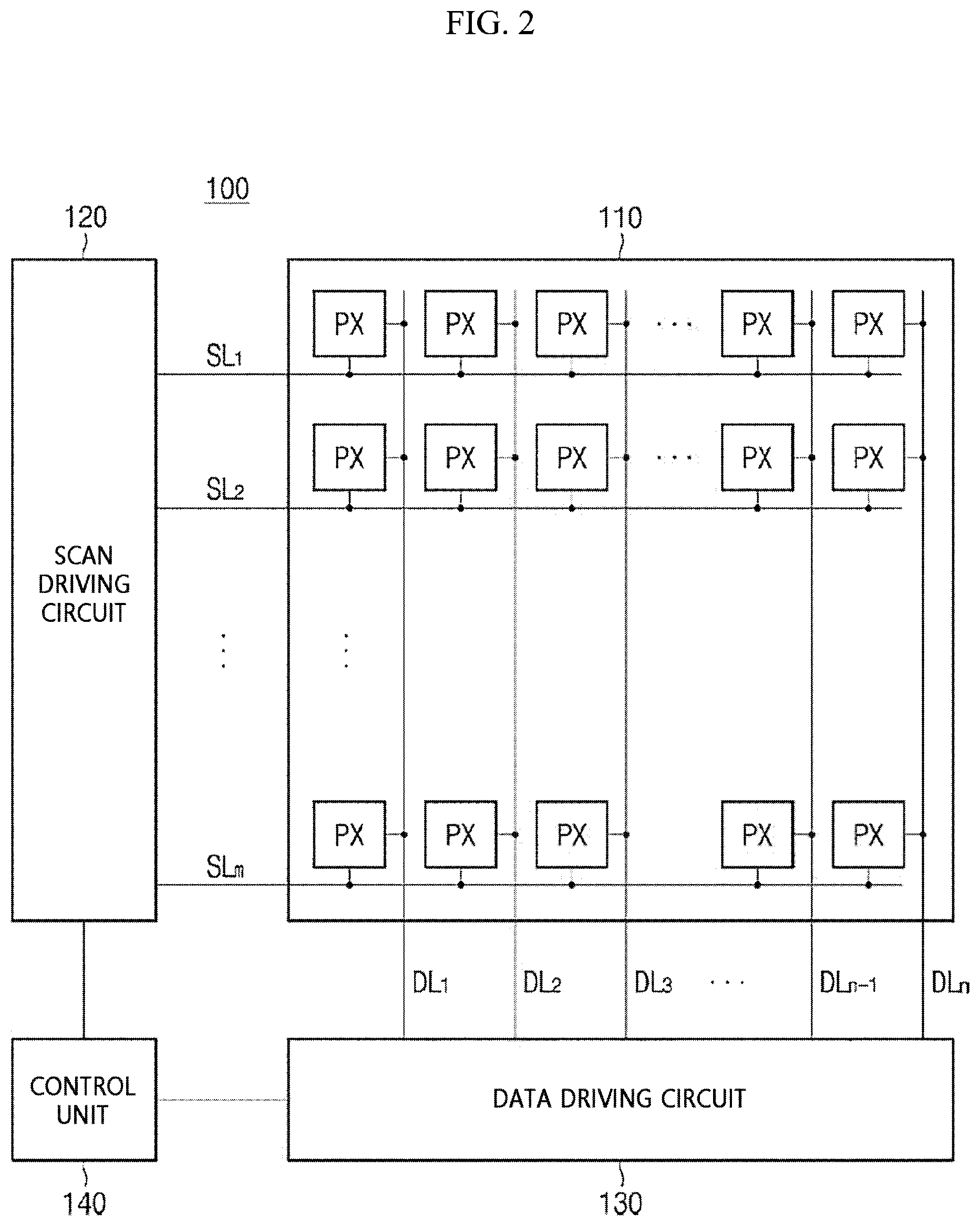 Patent US12112699 Figure 2 – Pixel driving circuit having reduced number of contacts