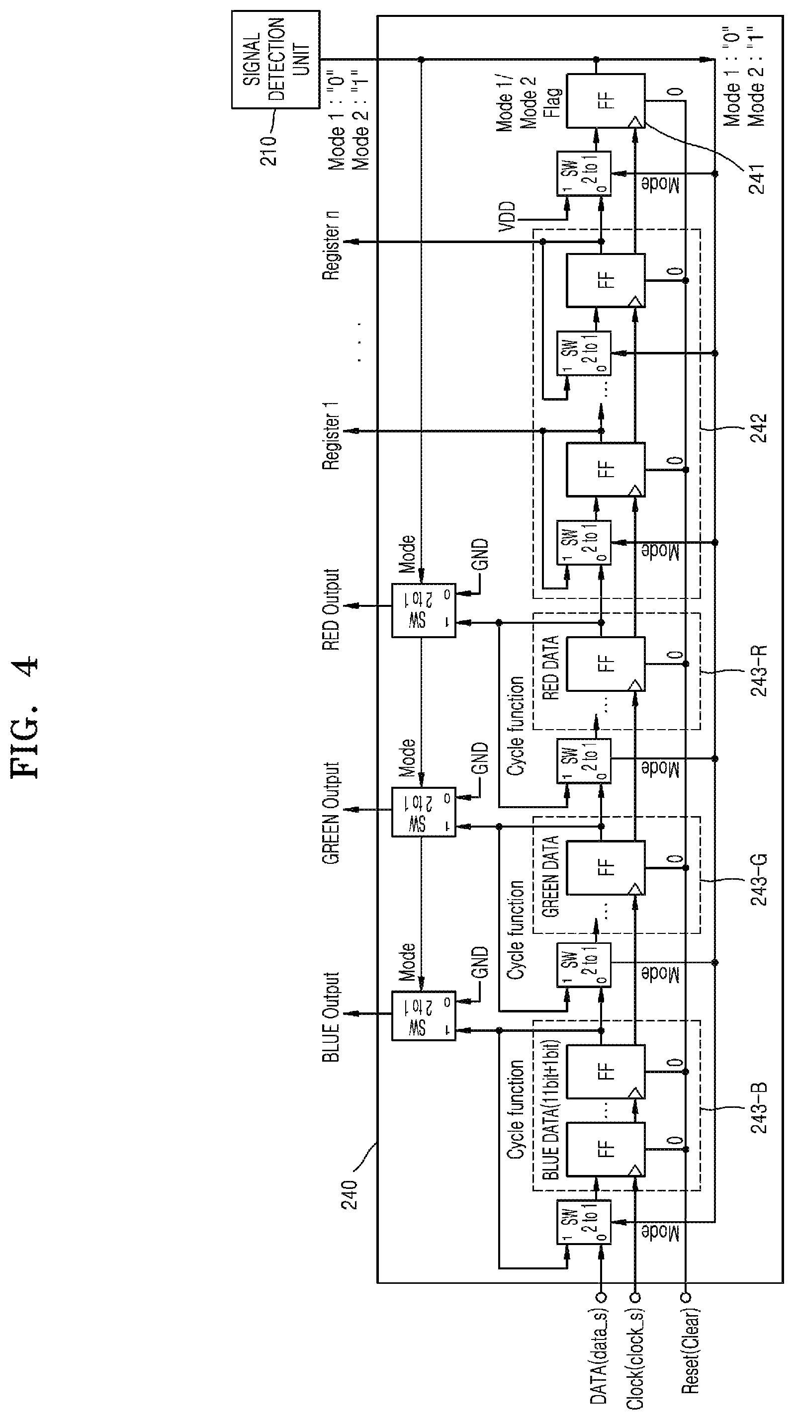 Patent US12112699 Figure 4 – Pixel driving circuit having reduced number of contacts