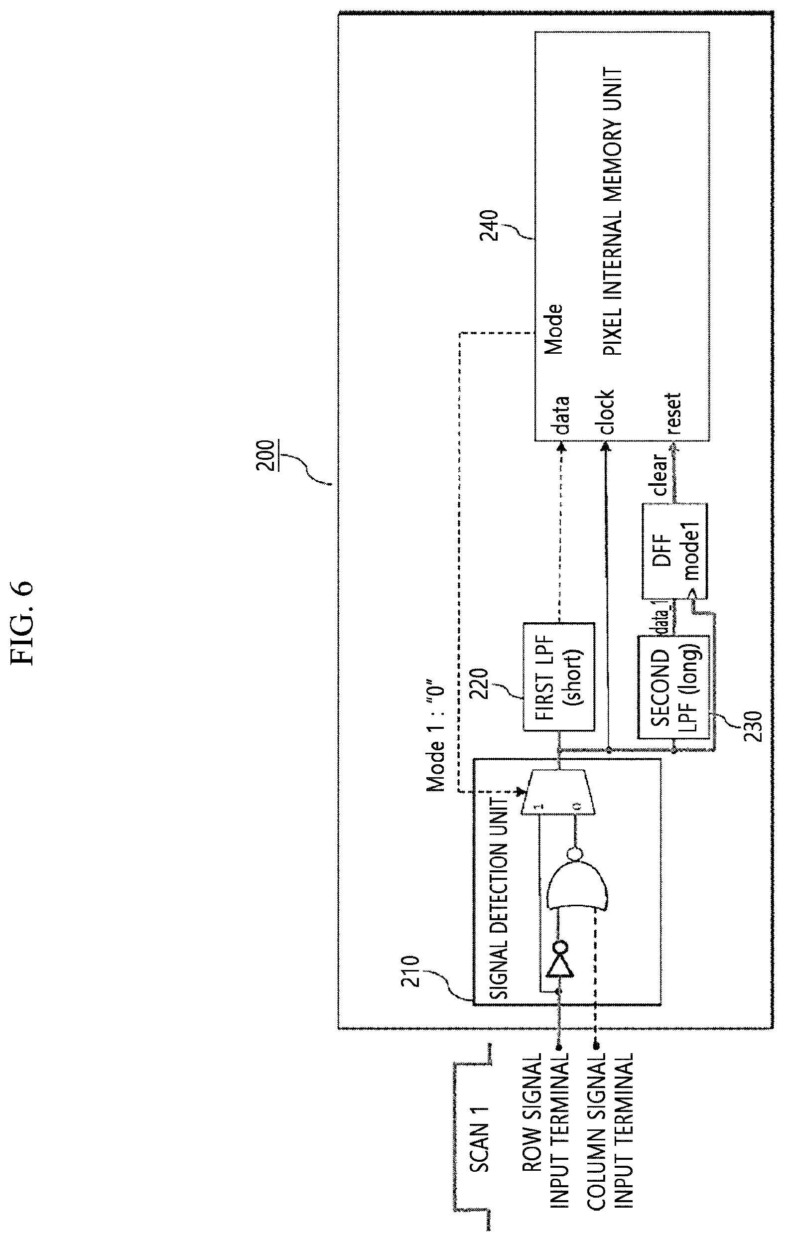Patent US12112699 Figure 6 – Pixel driving circuit having reduced number of contacts