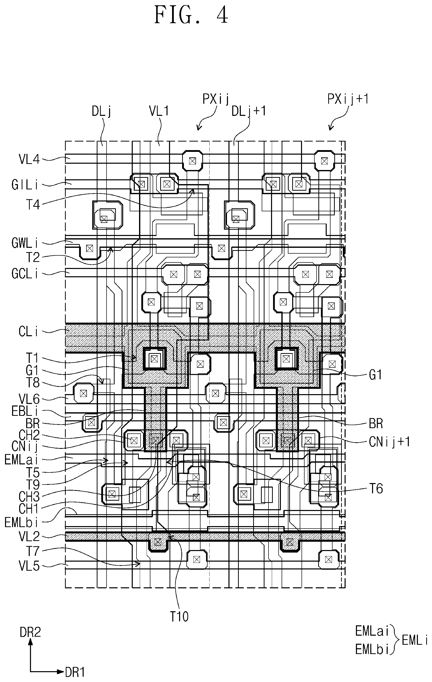 Patent US12112701 Figure 4 – Display device