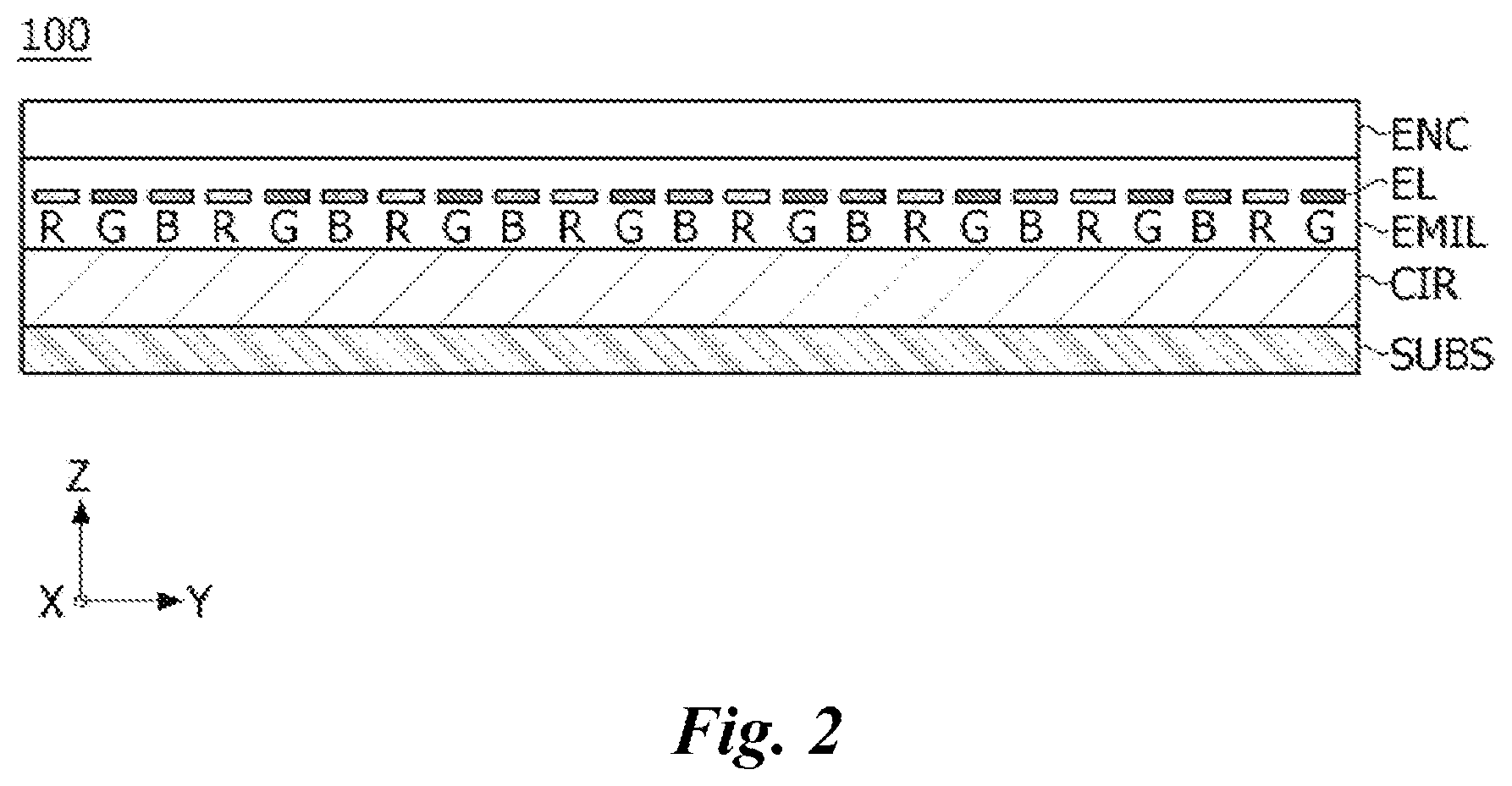 Patent US12112703 Figure 2 – Pixel circuit and display device, and mobile terminal including the display device