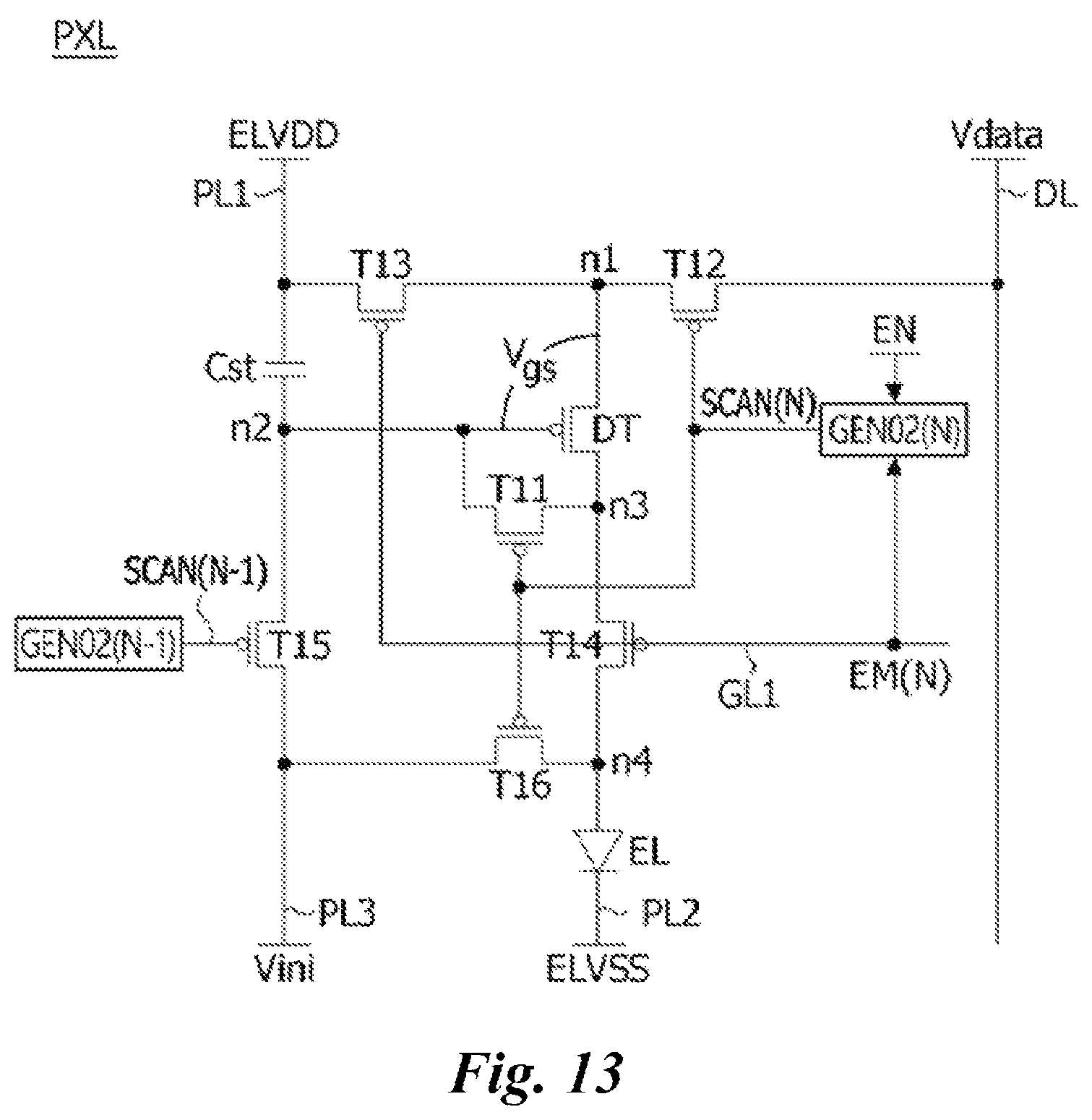 Patent US12112703 Figure 10 – Pixel circuit and display device, and mobile terminal including the display device