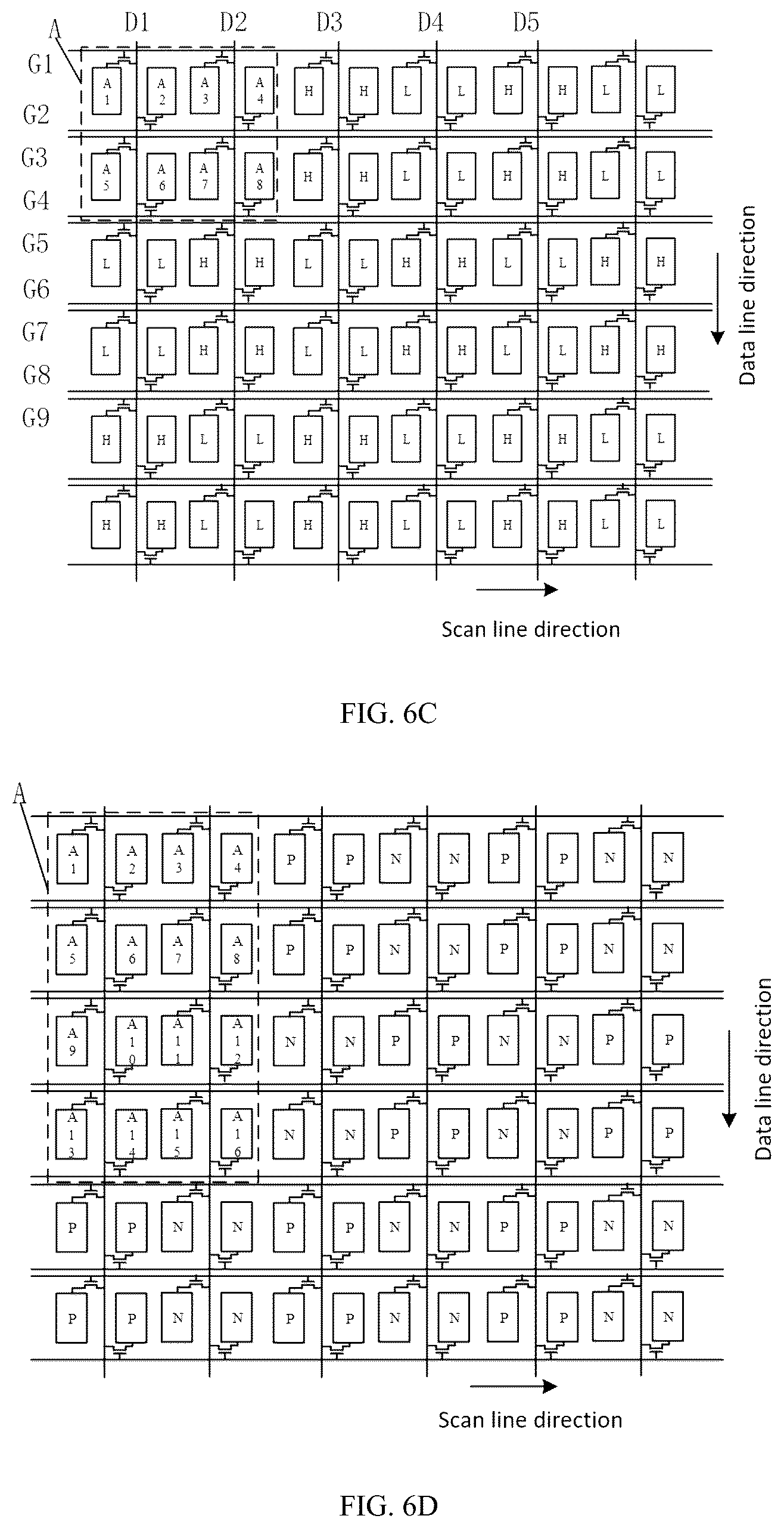 Patent US12112716 Figure 6 – Method for driving pixel matrix and display device