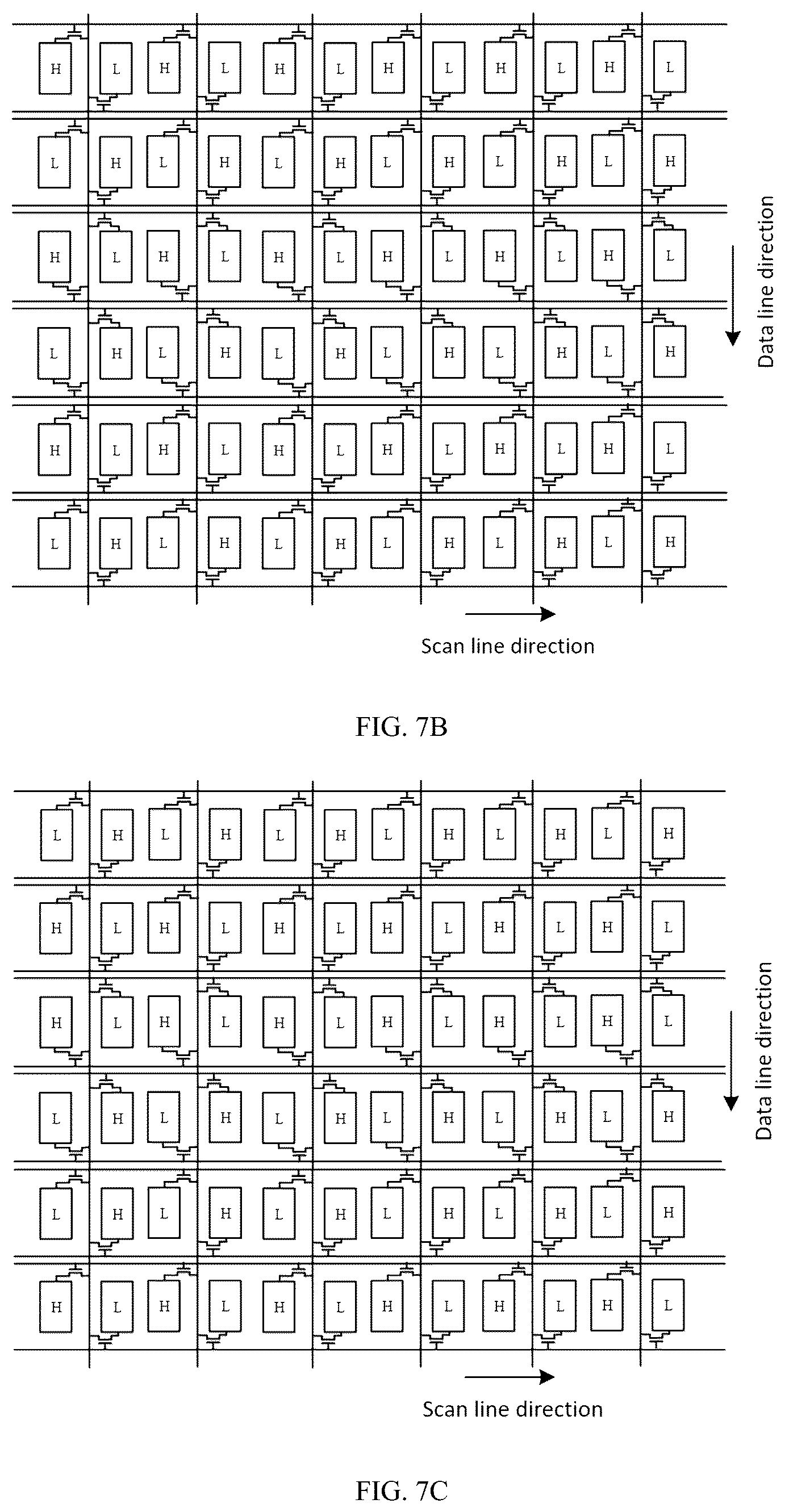 Patent US12112716 Figure 9 – Method for driving pixel matrix and display device