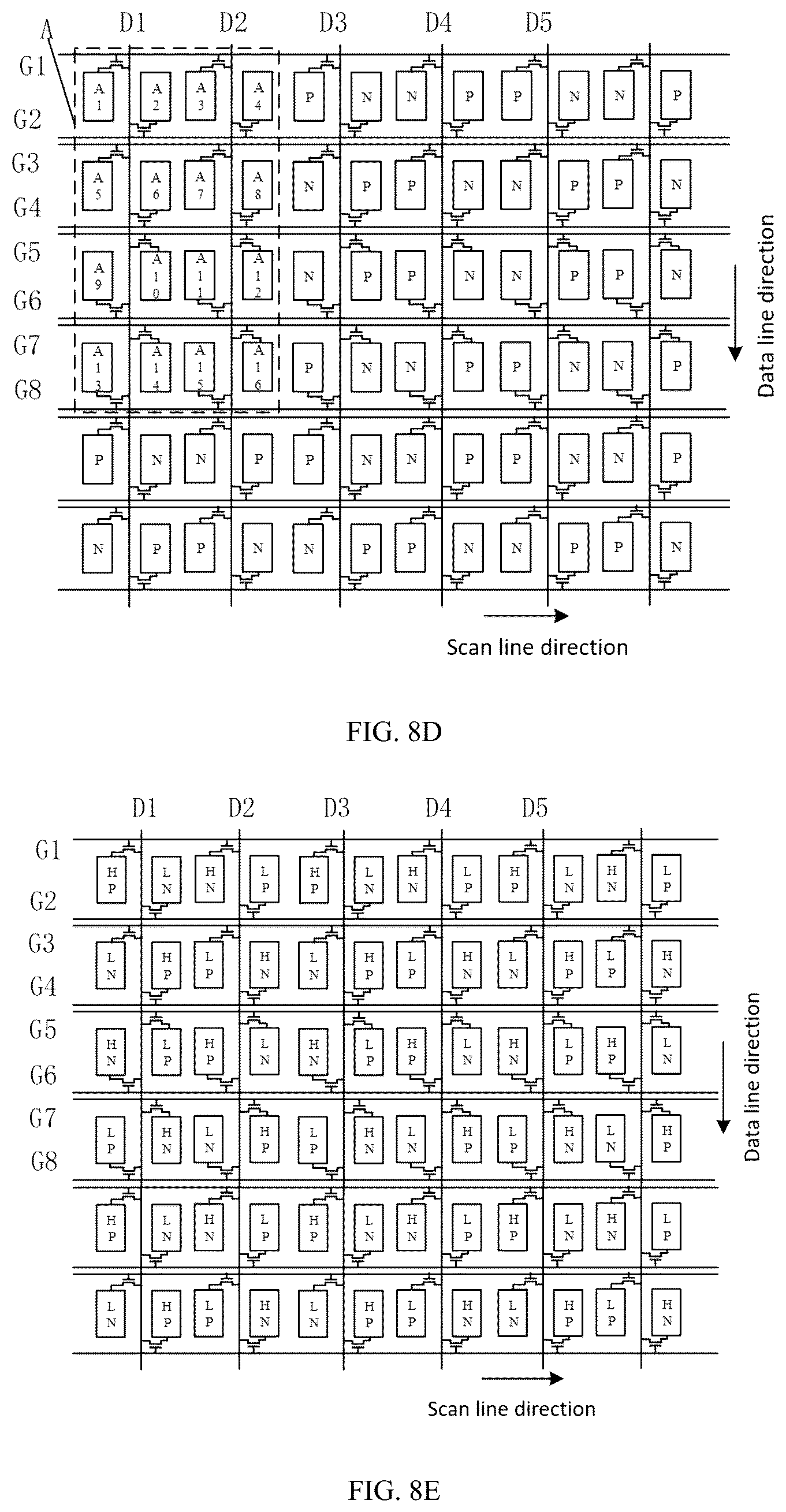 Patent US12112716 Figure 12 – Method for driving pixel matrix and display device