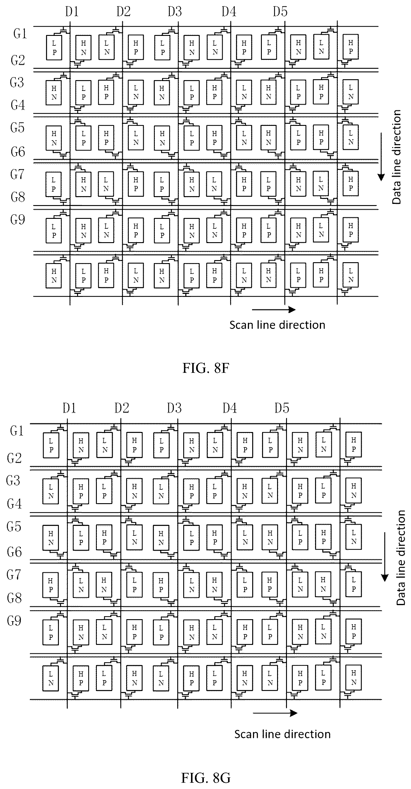 Patent US12112716 Figure 13 – Method for driving pixel matrix and display device